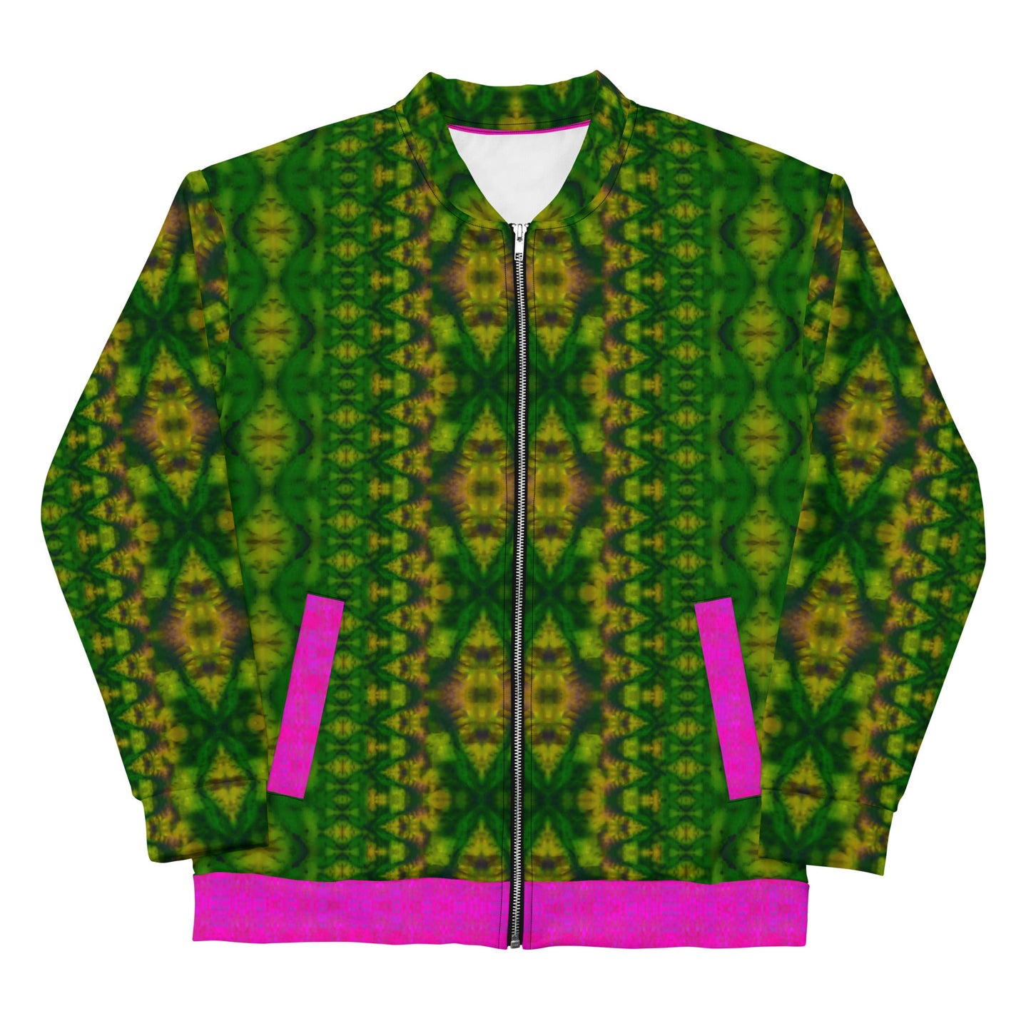 Bomber Jacket (Unisex) RJSTH@Fabric#7 River Jade Smithy RJSTHW2022 River Jade Smithy