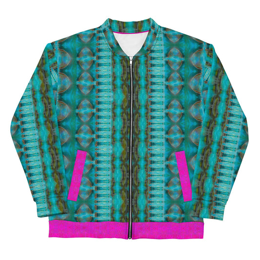 Bomber Jacket (Unisex) RJSTH@Fabric#8 River Jade Smithy RJSTHW2022 River Jade Smithy