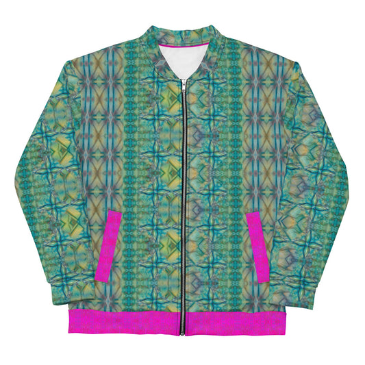 Bomber Jacket (Unisex) RJSTH@Fabric#9 River Jade Smithy RJSTHW2022 River Jade Smithy