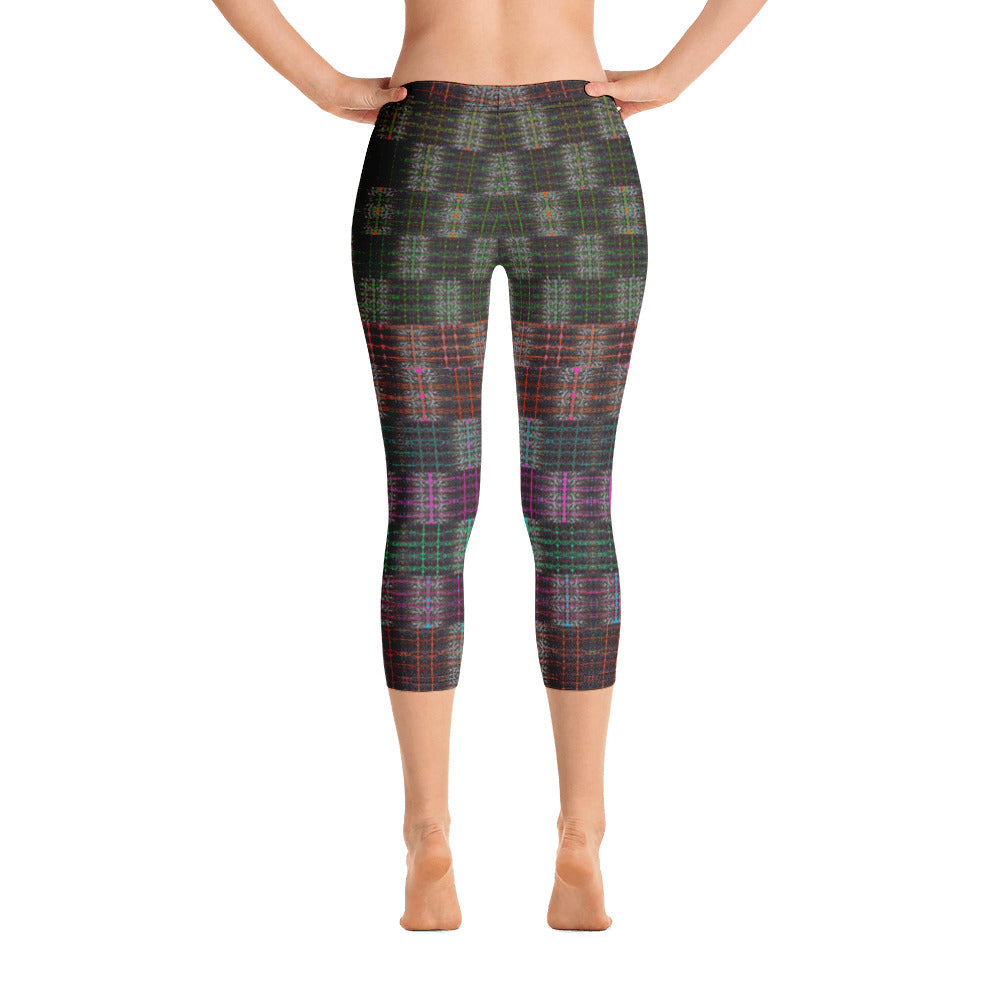 Capri Leggings (Her/They) Pride 2022 TreeLink@RJSTH@Fabrics#1-12 RJSTHS2022 River Jade Smithy