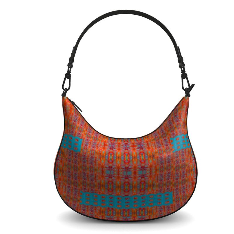 Curve Hobo Bag in Leather "The Lamont"  (Chain Collection) RJSTH@FABRIC#12  River Jade Smithy RJS River Jade Smithy