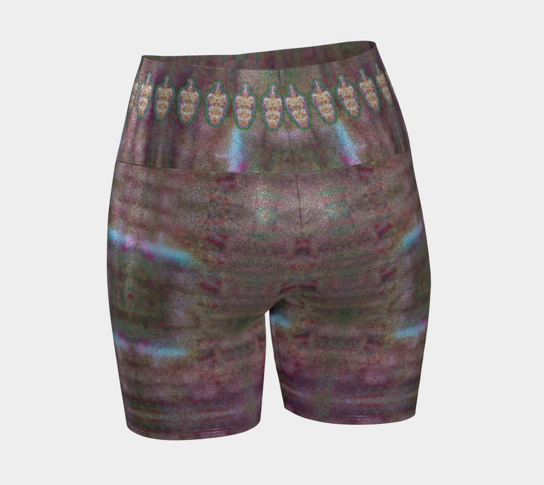 Glitter Yoga Shorts (Muliebris/Virilis)(Chrysalis Cohort) RJSTH@Fabric#4 RJSTHs2024 RJS