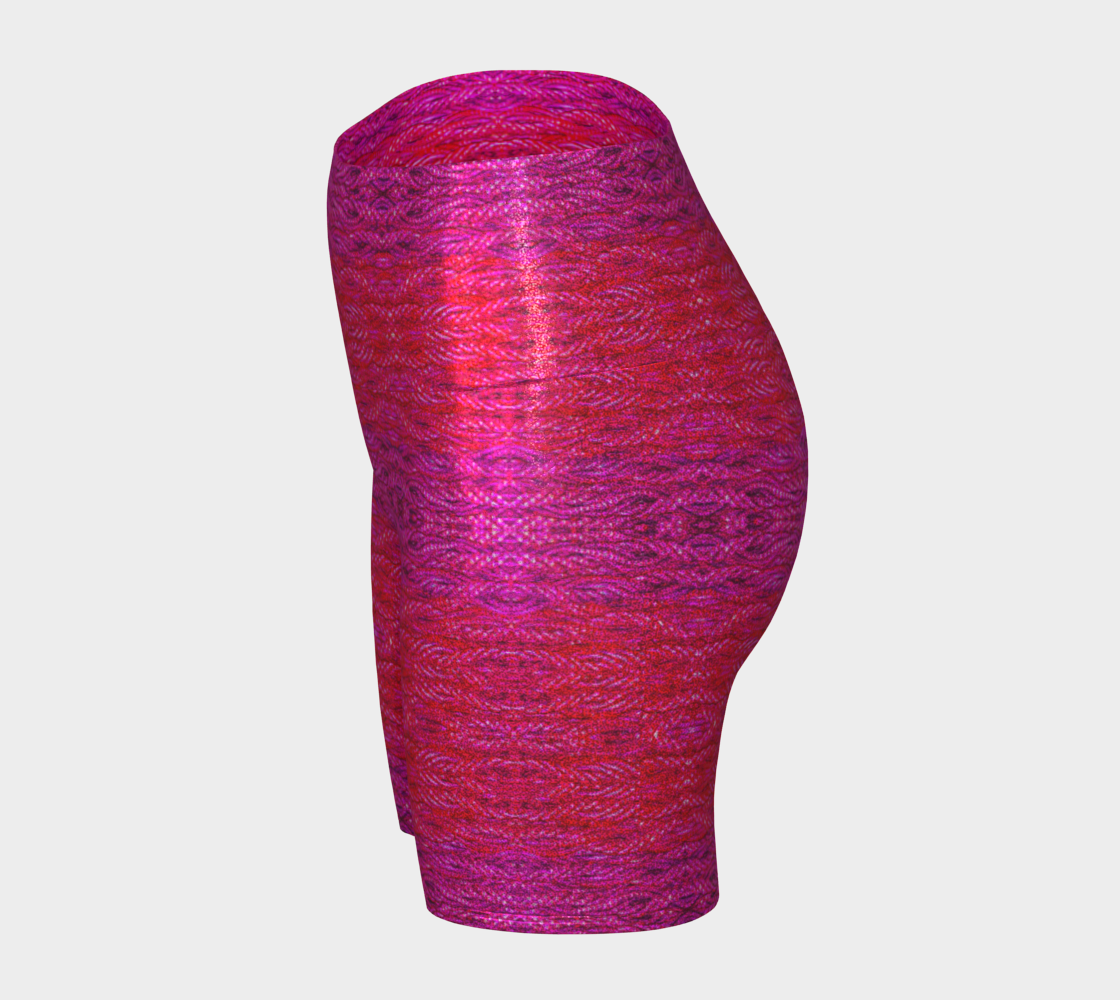 Glitter Yoga Shorts (Muliebris/Virilis)(Grail Hearth Core Pink Logo@Alchemic) RJSTHW2024 RJS