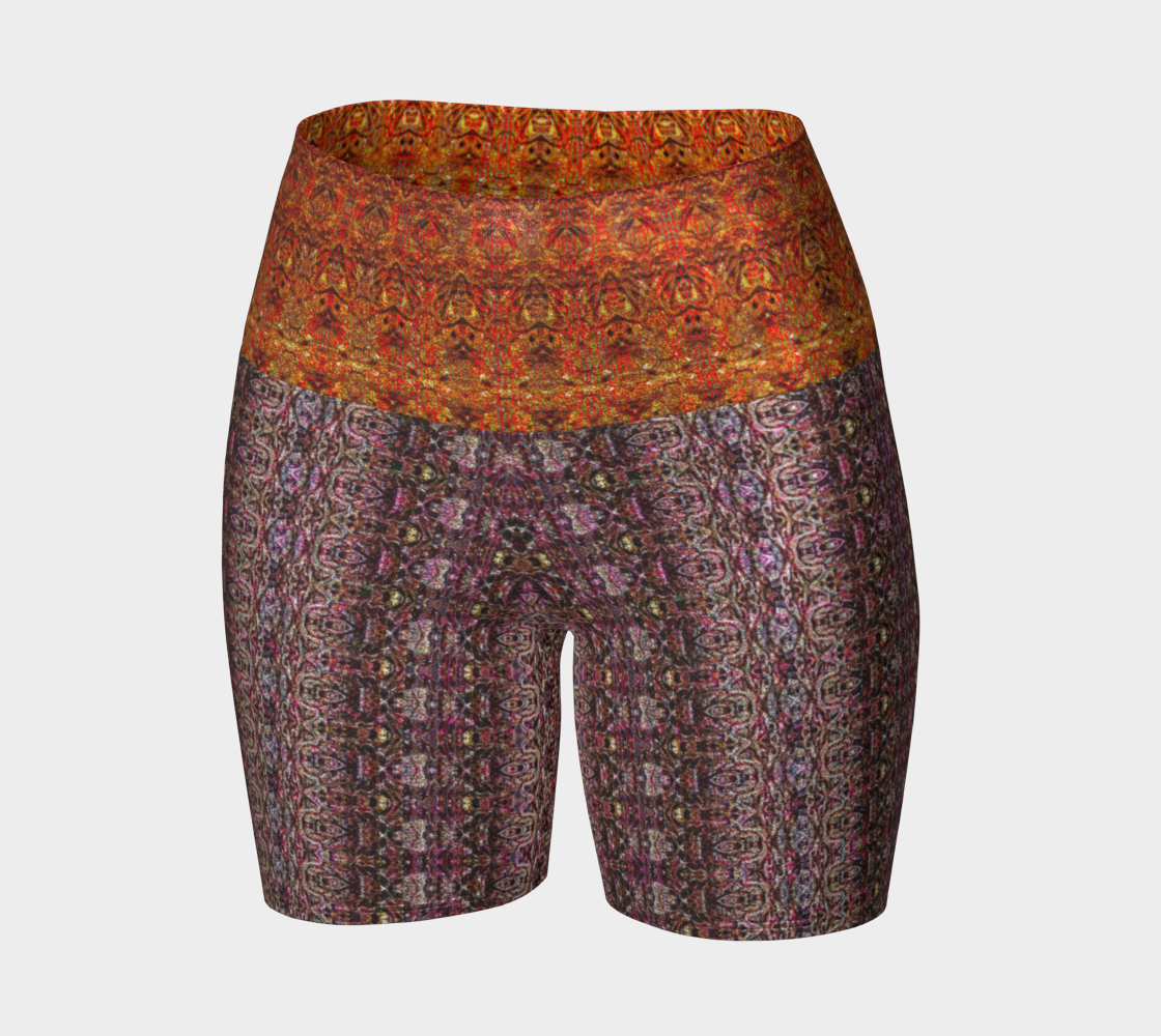 Glitter Yoga Shorts (Muliebris/Virilis)(Samhain Dream Thaw 15/14 & Orange/Purple Logo@Alchemic) RJSTHs2024 RJS