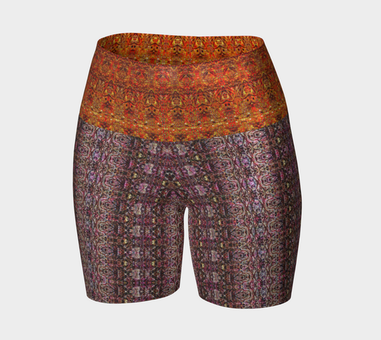 Glitter Yoga Shorts (Muliebris/Virilis)(Samhain Dream Thaw 15/14 & Orange/Purple Logo@Alchemic) RJSTHs2024 RJS