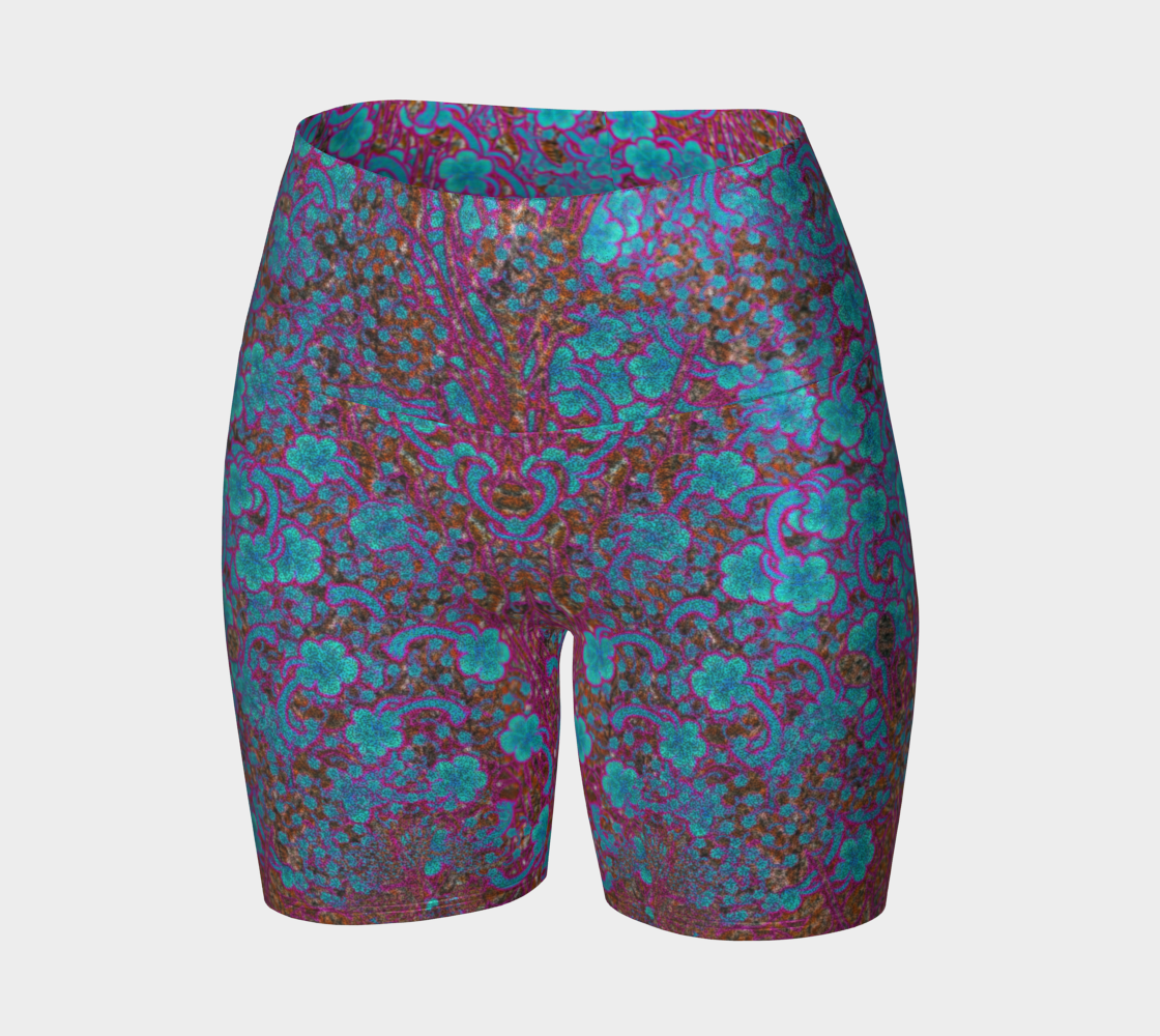 Glitter Yoga Shorts (Muliebris/Virilis)(Eleventh WindSong Flower) RJSTH@Fabric#11 RJSTHs2024 RJS