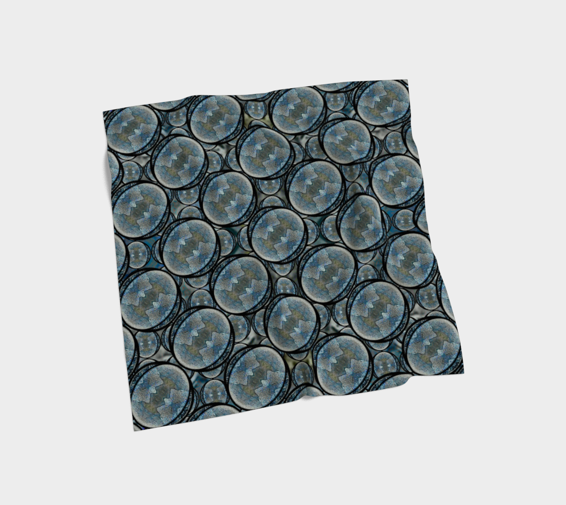 Silk Art Scarf (Vitta Serica Artis)(Opal Skies Cantus Primus "Lūminōsitās") RJSTHW2026 RJS