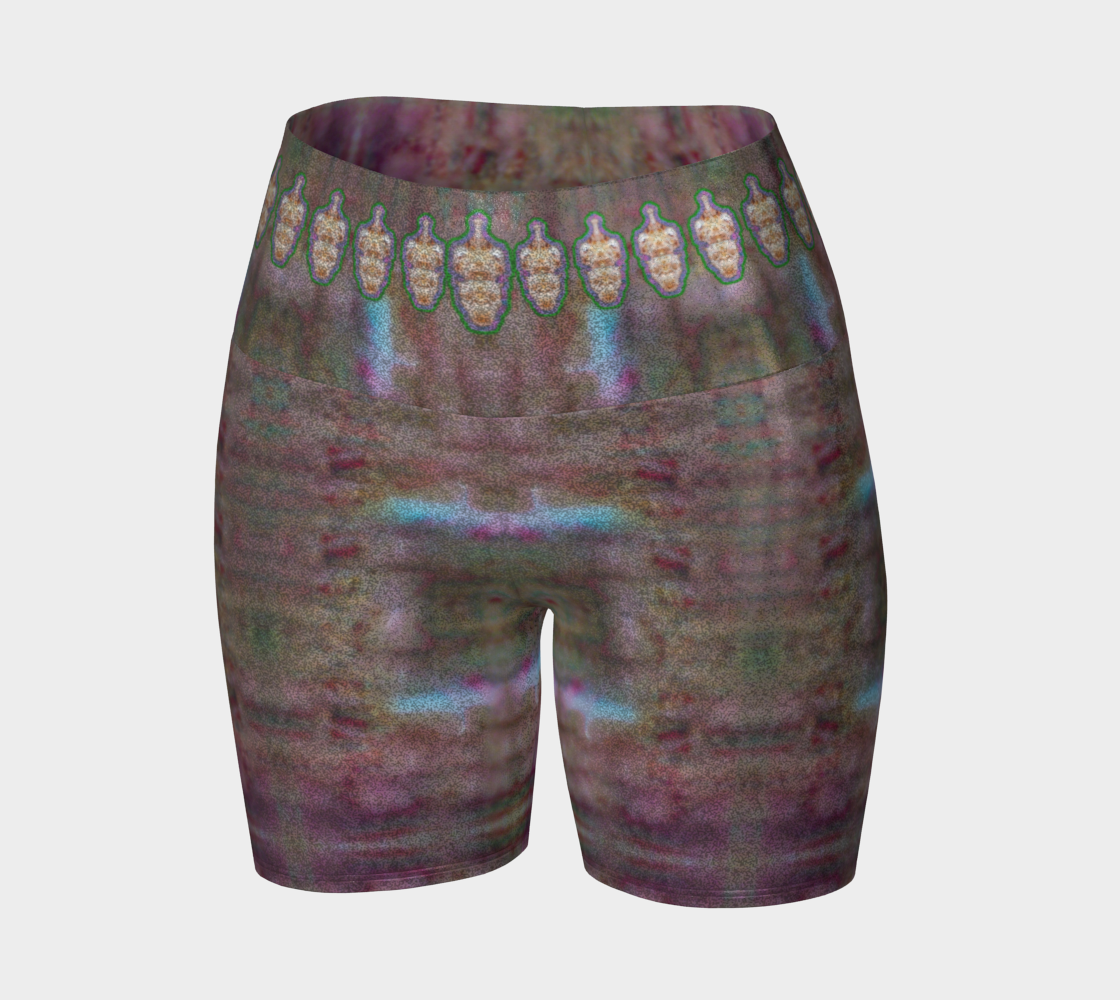 Glitter Yoga Shorts (Muliebris/Virilis)(Chrysalis Cohort) RJSTH@Fabric#4 RJSTHs2024 RJS