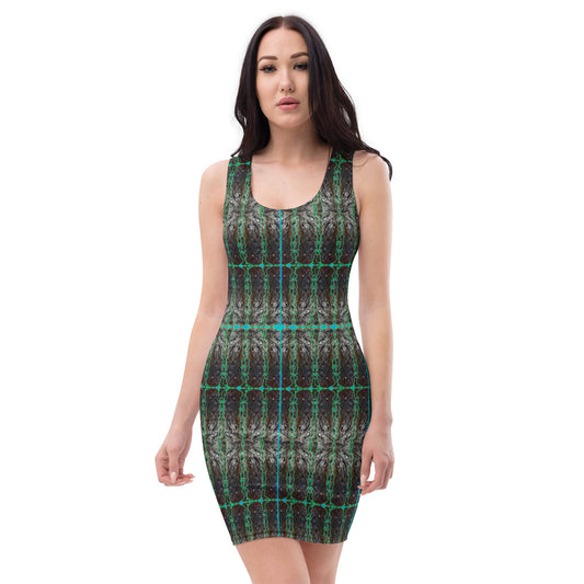 Fitted Sleeveless Dress (Her/They)(Rind#10 Tree Link) RJSTH@Fabric#10 RJSTHW2021 RJS