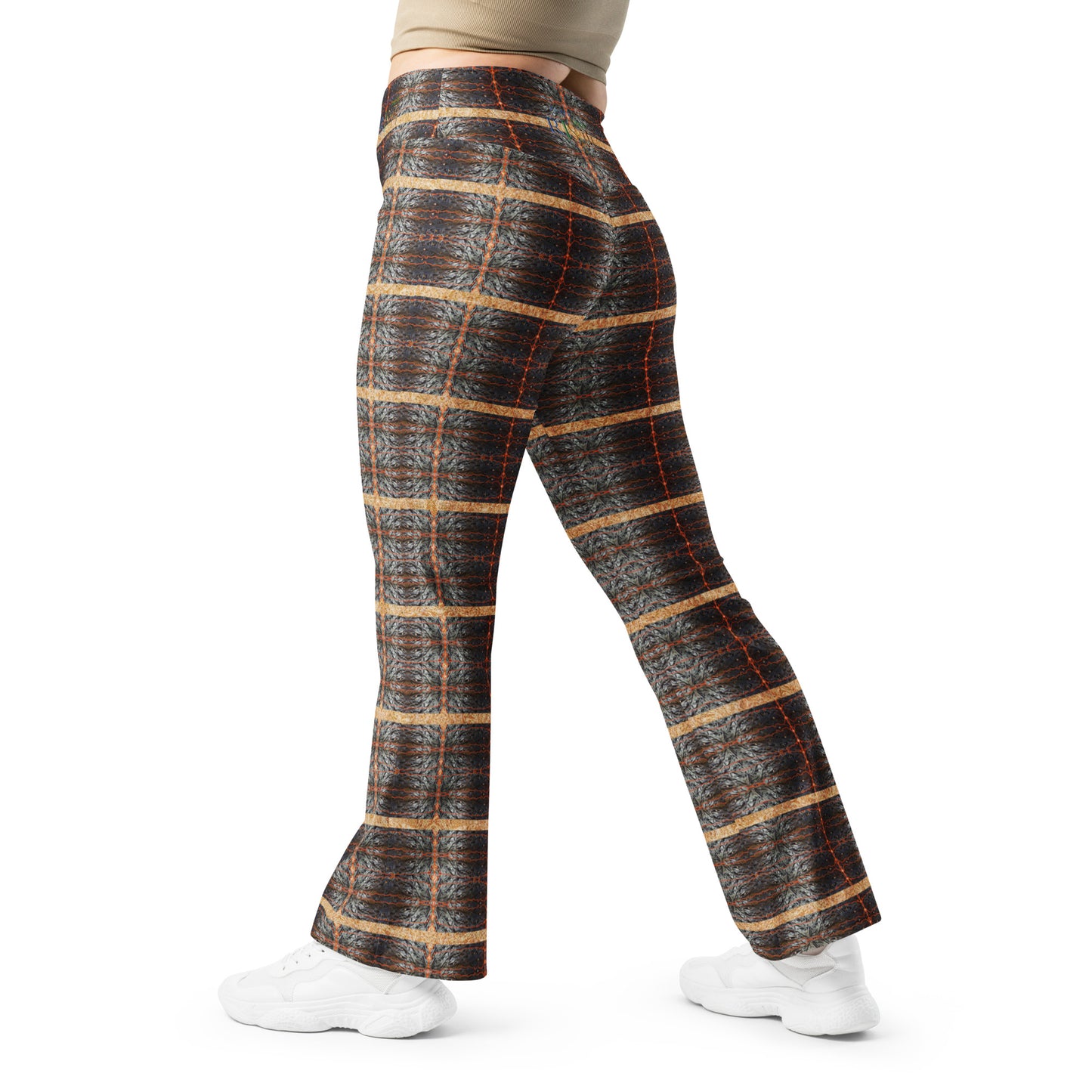 Leggings évasés (Her/Muliebris) (tissu Ouroboros Smith Tree Link #12) RJSTHs2024 RJS