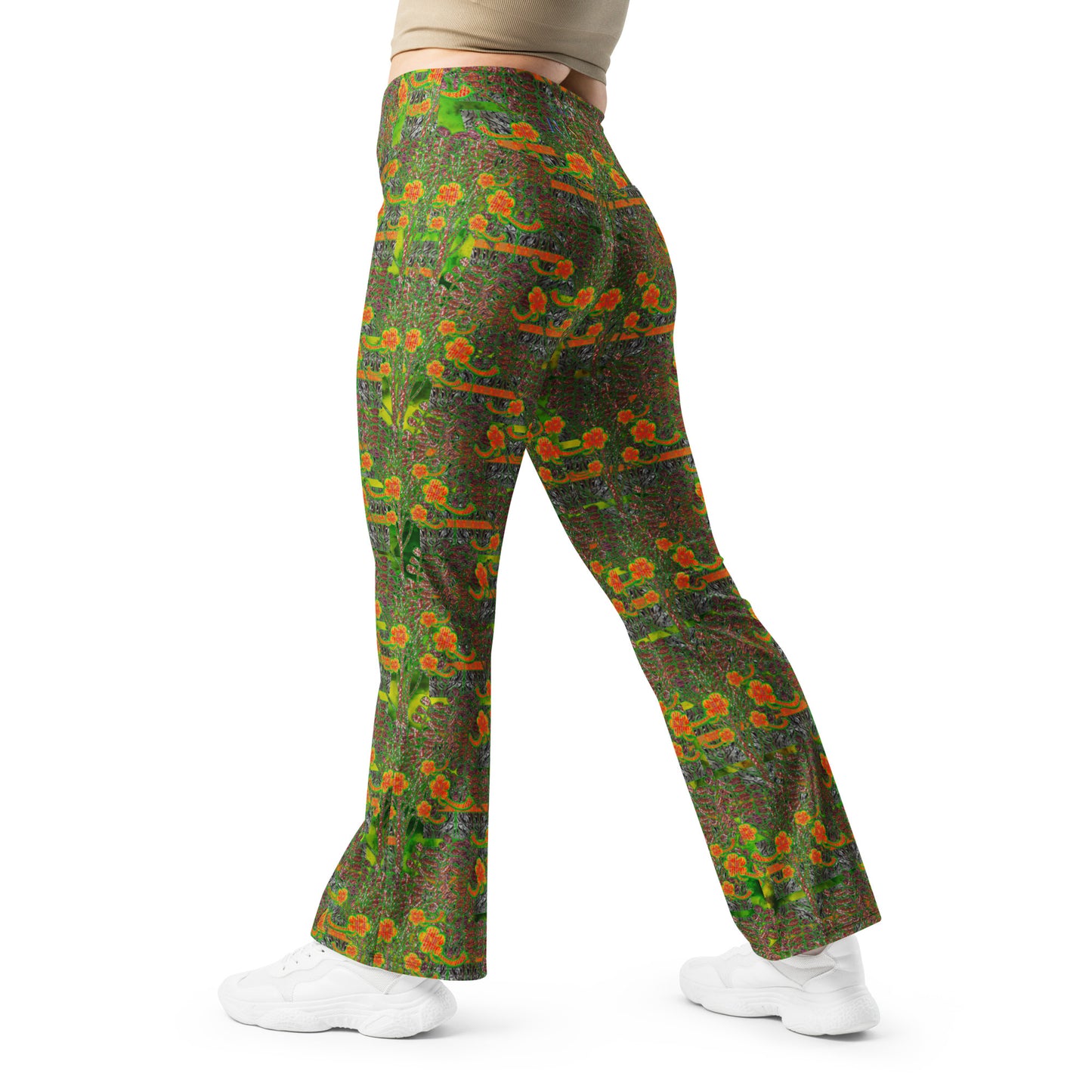 Flare Leggings (Her/Muliebris)(Tree Link WindSong Flower) RJSTH@Fabric#3 RJSTHW2024 RJS