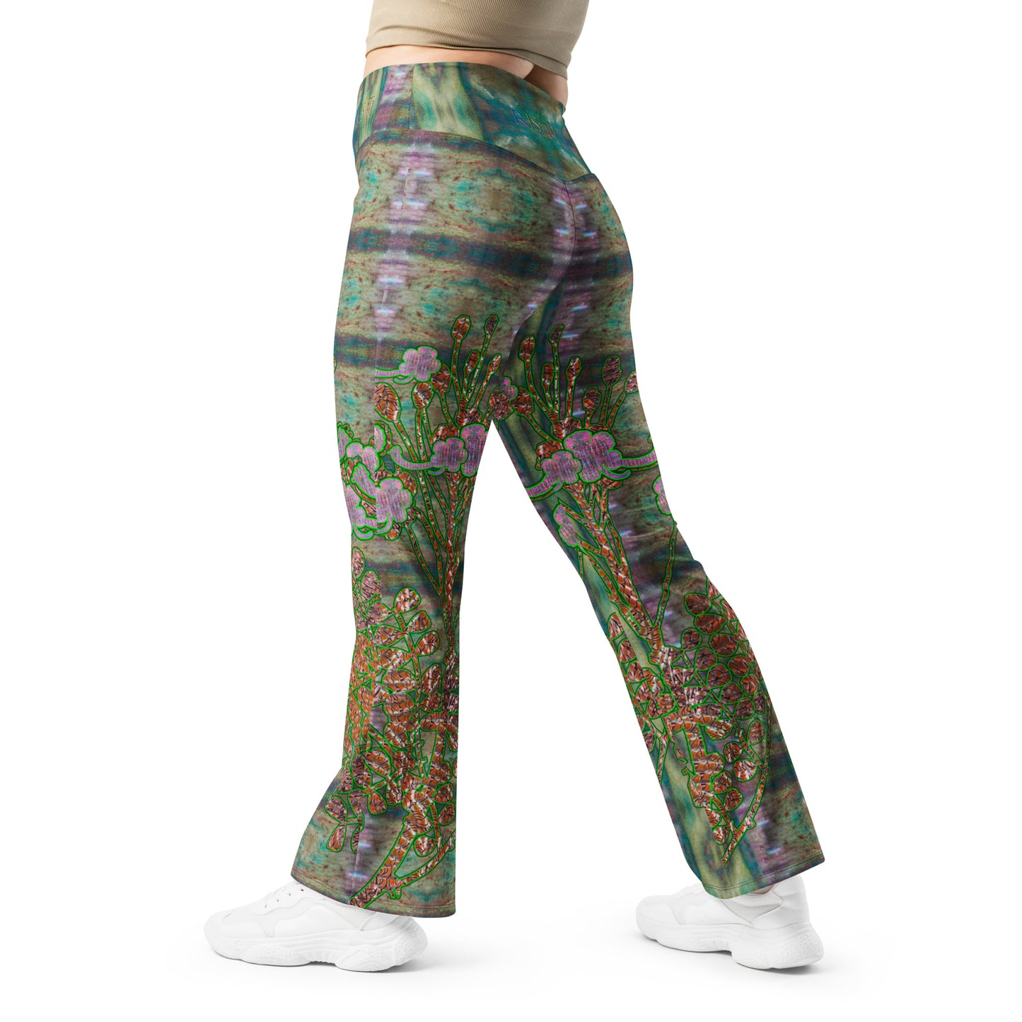 Flare Leggings (Her/Muliebris)(WindSong Flower) RJSTH@Fabric#4 RJSTHW2024 RJS