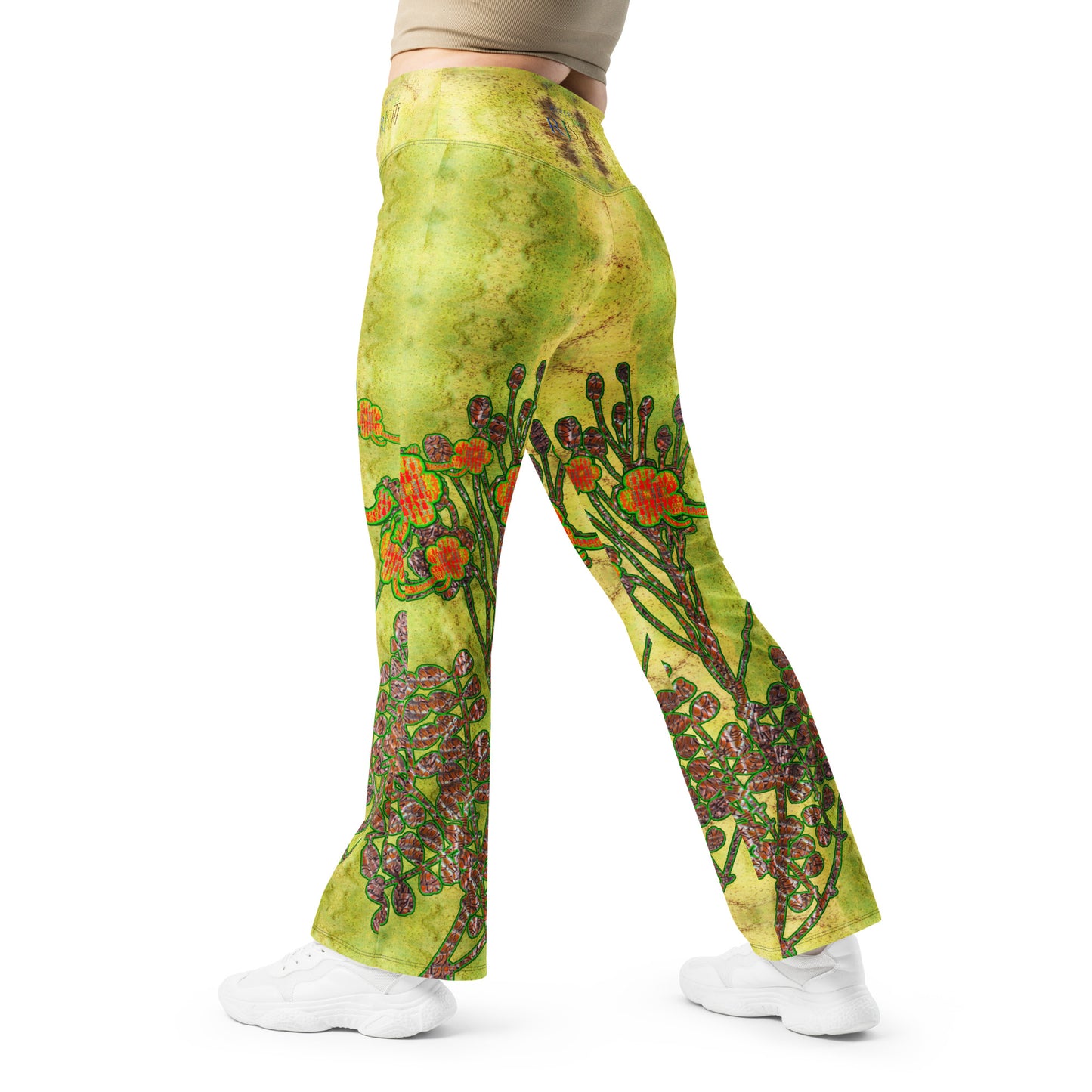 Flare Leggings (Her/Muliebris)(WindSong Flower) RJSTH@Fabric#2 RJSTHW2024 RJS