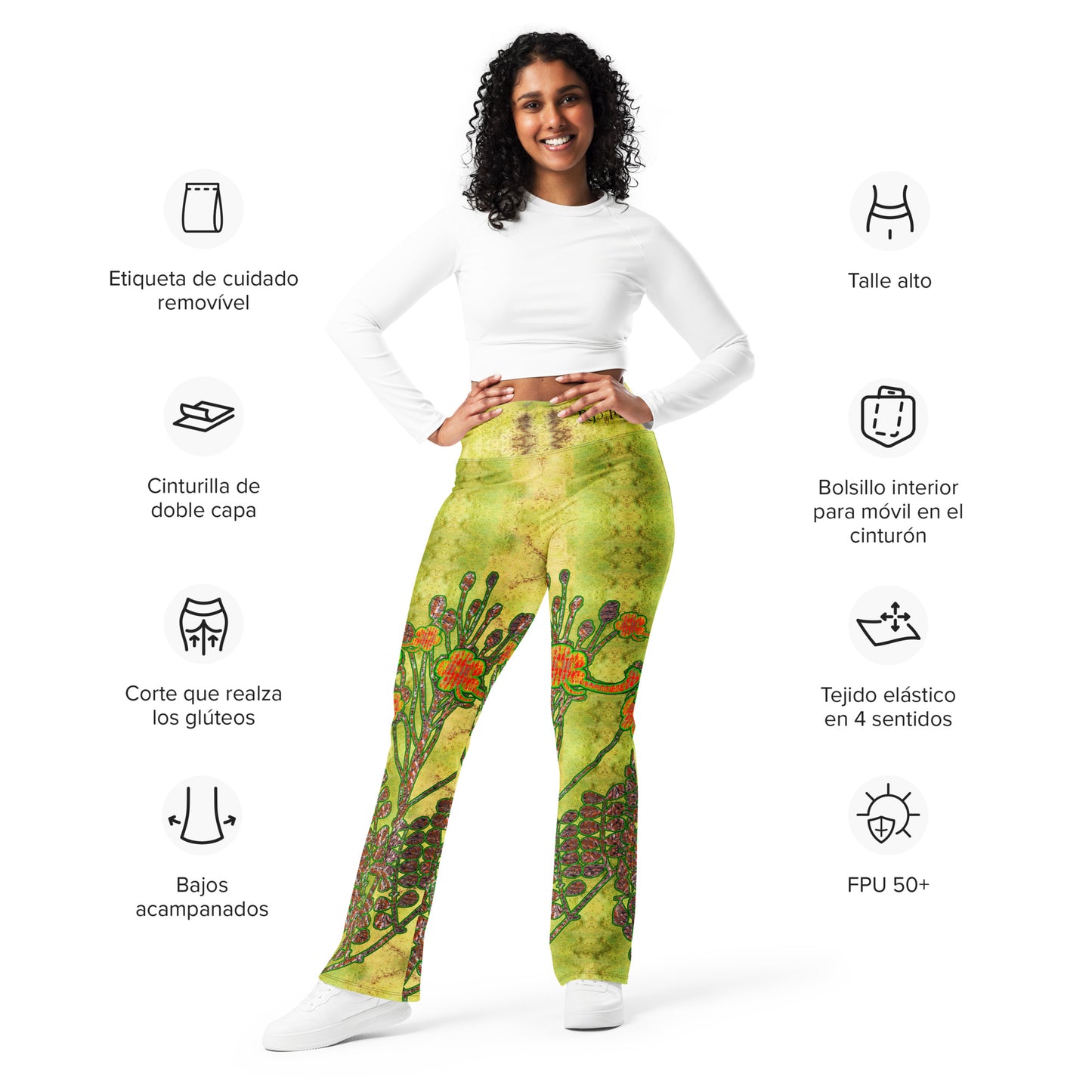 Leggings évasés (Her/Muliebris) (WindSong Flower) RJSTH@Fabric#2 RJSTHW2024 RJS