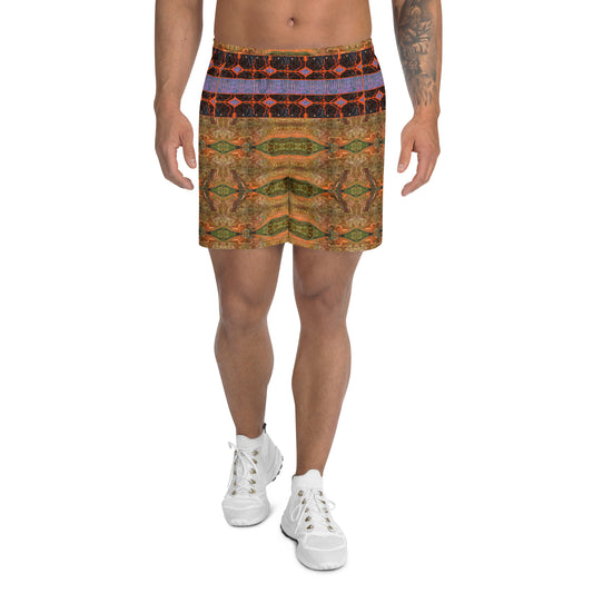 Athletic Long Shorts (His/They) (Tree Link Stripe) RJSTH@Fabric#6 RJSTHS2021 RJS