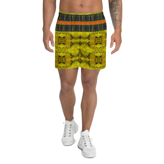 Athletic Long Shorts (His/They)(Tree Link Stripe) RJSTH@Fabric#1 RJSTHS2021 RJS