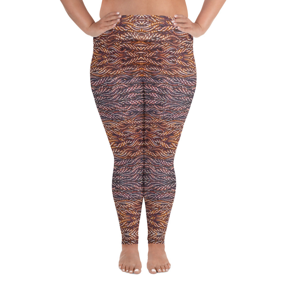 Leggings (Plus Size)(Grail Hearth Core Copper Fabric) RJSTHw2023 RJS  