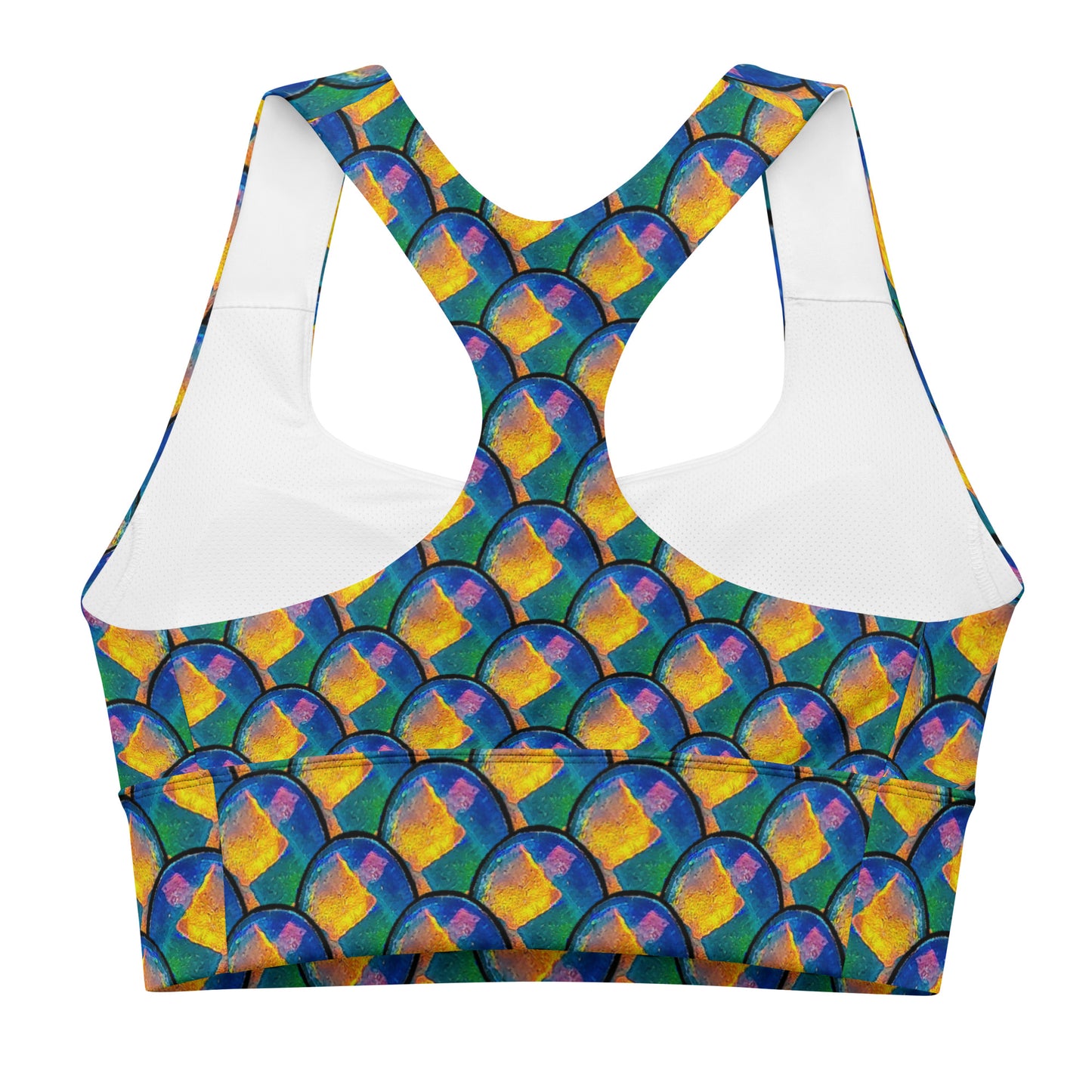 Longline Sports Bra (Her/Muliebris)(Opal Skies Cantus Primus) RJSTHs2024 RJS