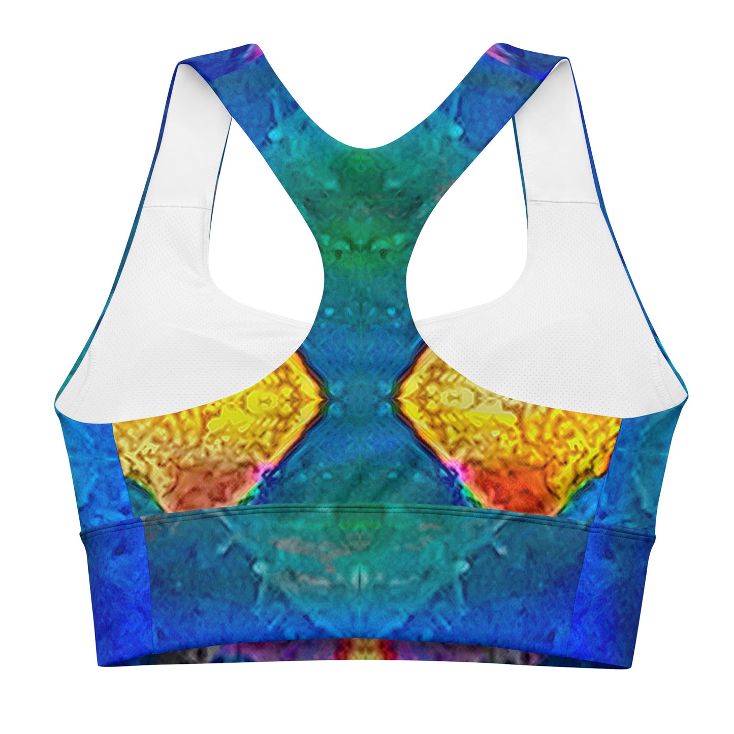 Longline Sports Bra (Her/Muliebris)(Opal Skies Cantus Primus) RJSTHs2024 RJS