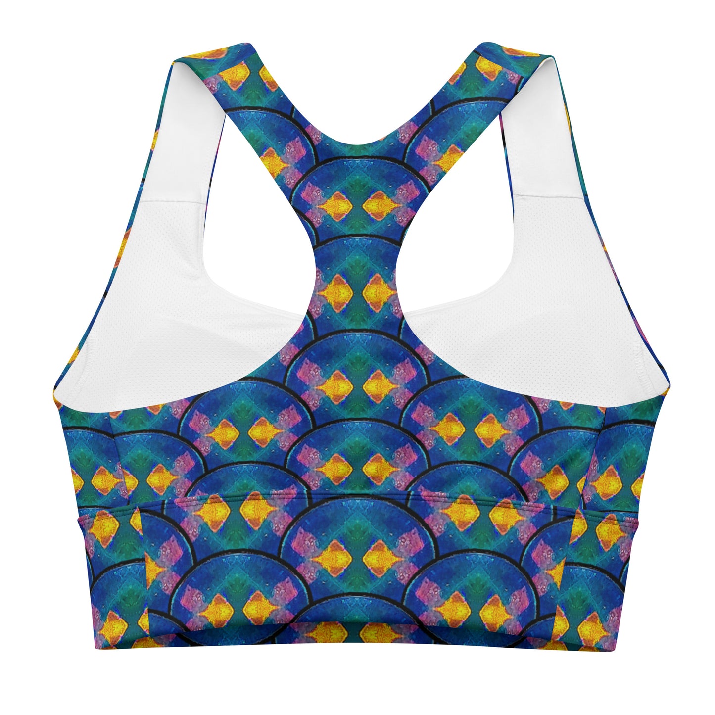 Longline Sports Bra (Her/Muliebris)(Opal Skies Cantus Primus) RJSTHs2024 RJS