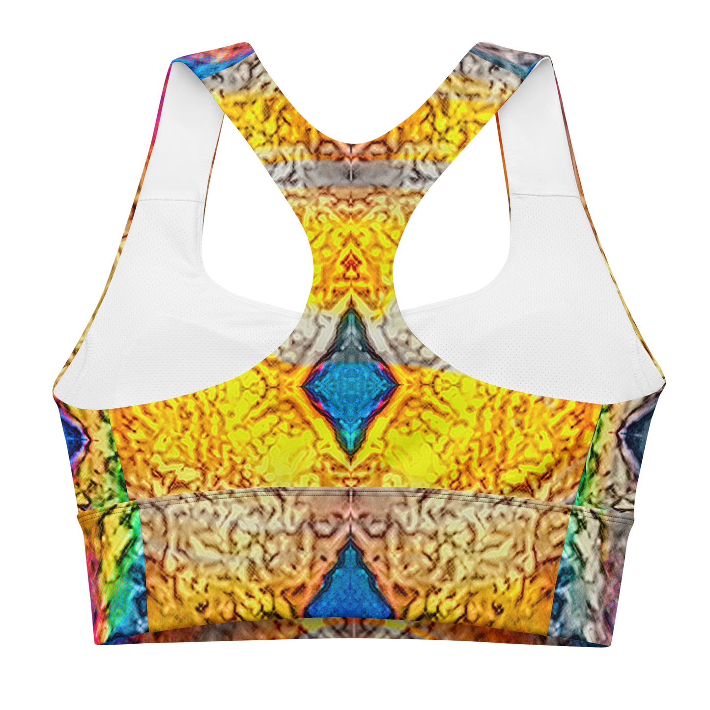 Longline Sports Bra (Her/Muliebris)(Opal Skies Cantus Primus) RJSTHs2024 RJS