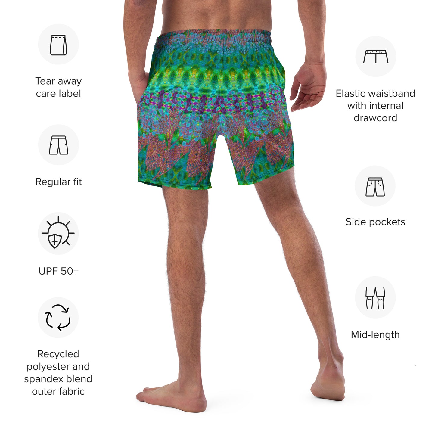 Swim Trunks (Virilis)(WindSong Flower) RJSTH@Fabric#11 RJSTHS2023 RJS