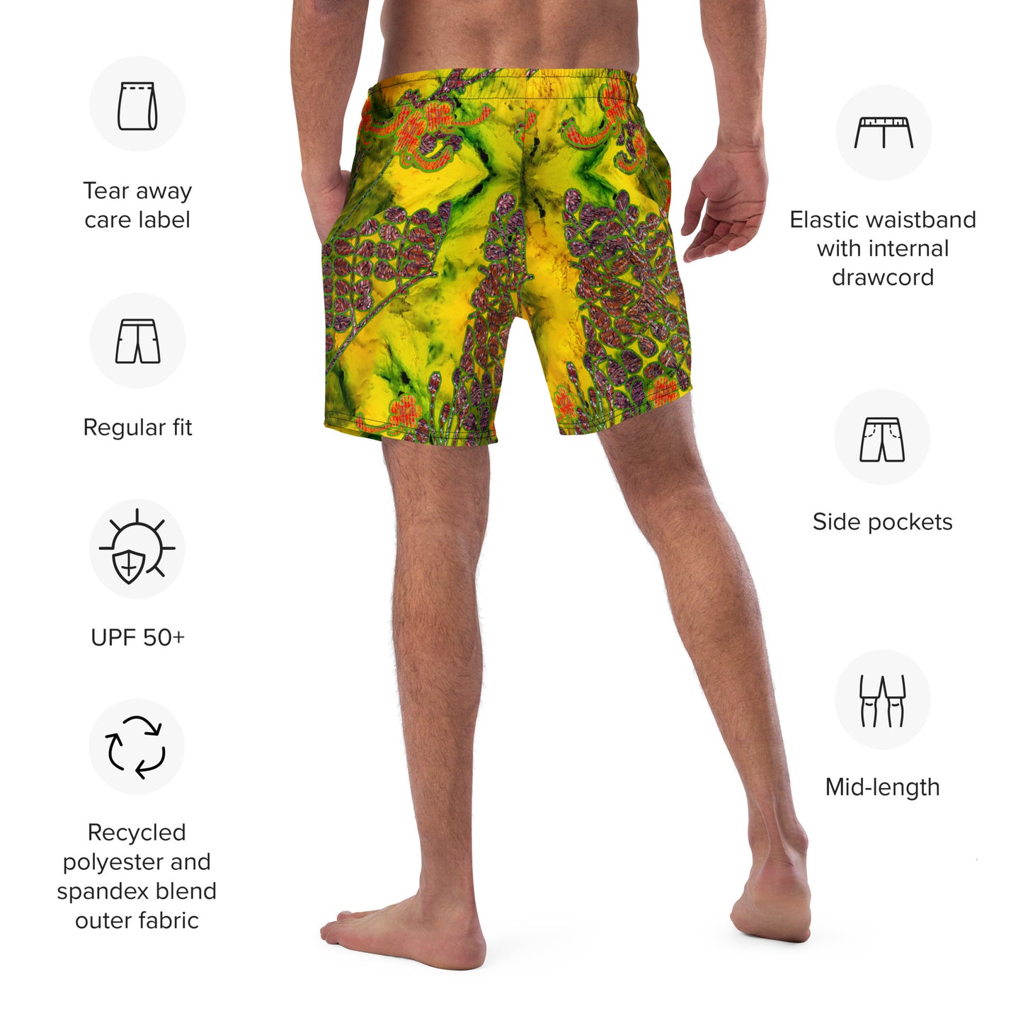 Swim Trunks (Virilis)(WindSong Flower) RJSTH@Fabric#1 RJSTHS2023 RJS