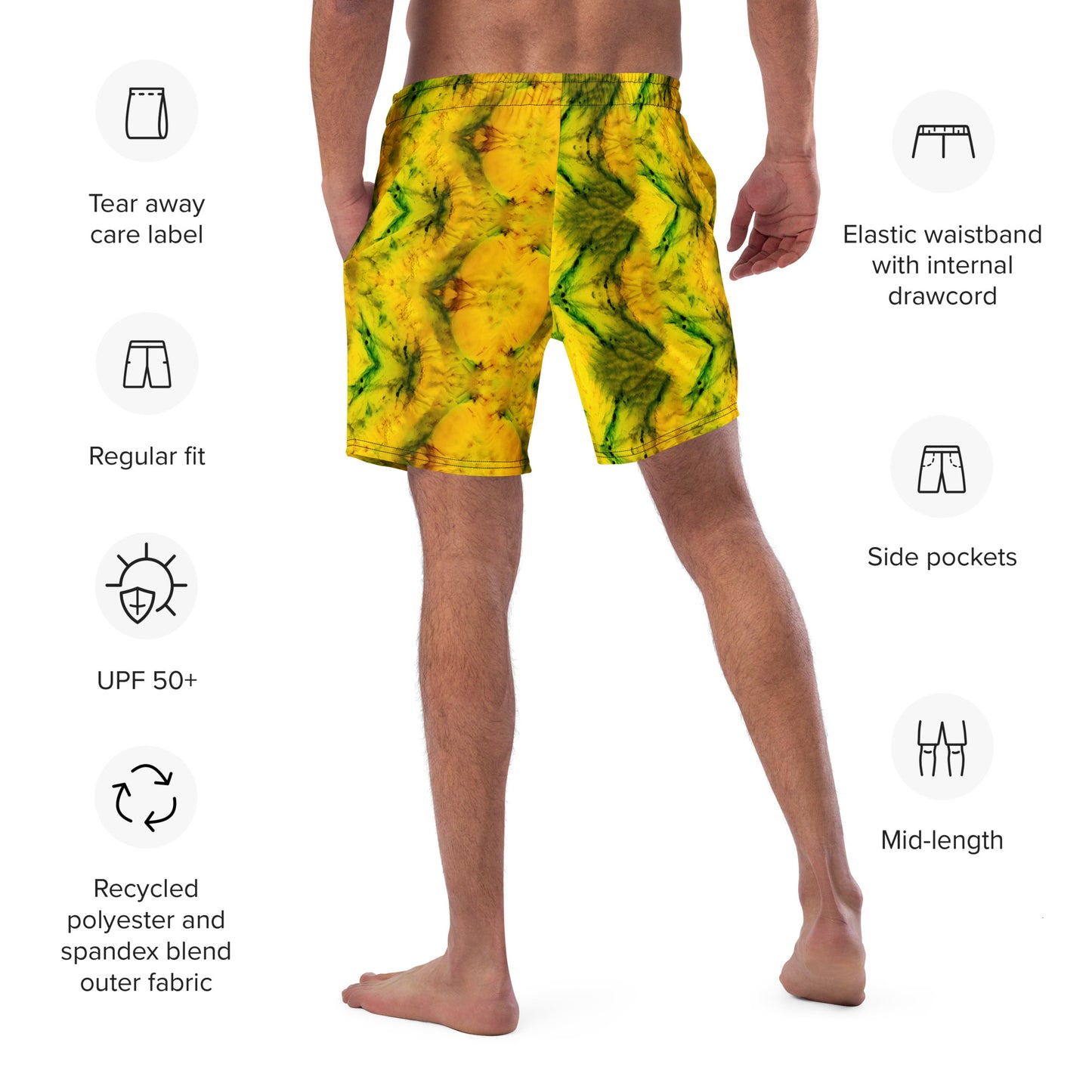 Swim Trunks (Virilis)(Purely Jade Light) RJSTHS2023 RJS