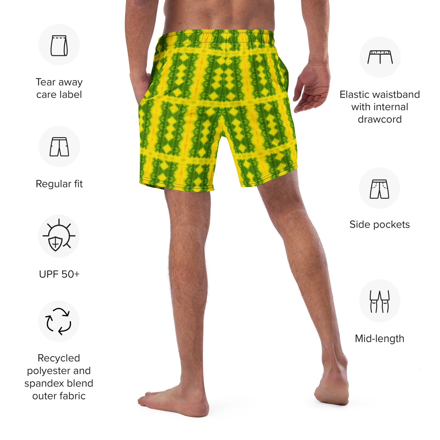 Swim Trunks (Virilis)(Purely Jade Light) RJSTHS2023 RJS