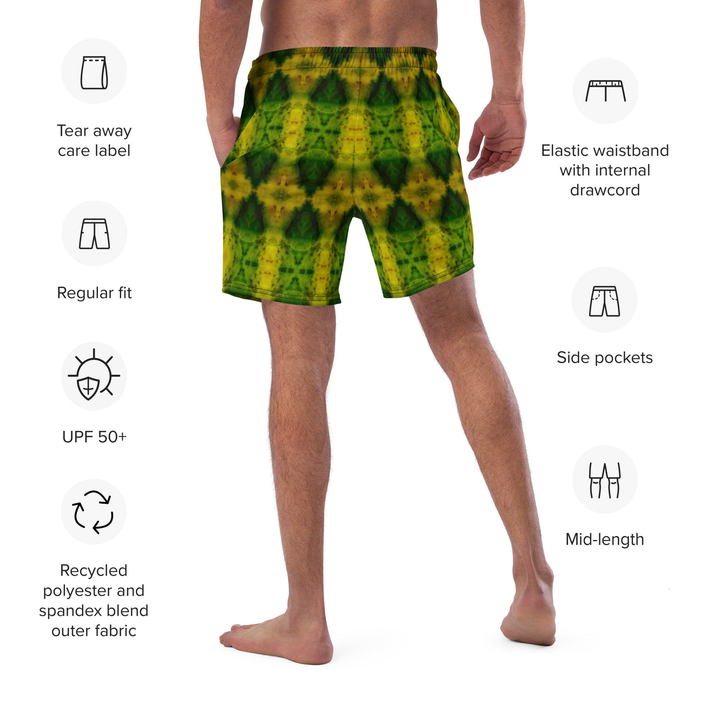 Swim Trunks (Virilis)(Purely Jade Light) RJSTHS2023 RJS