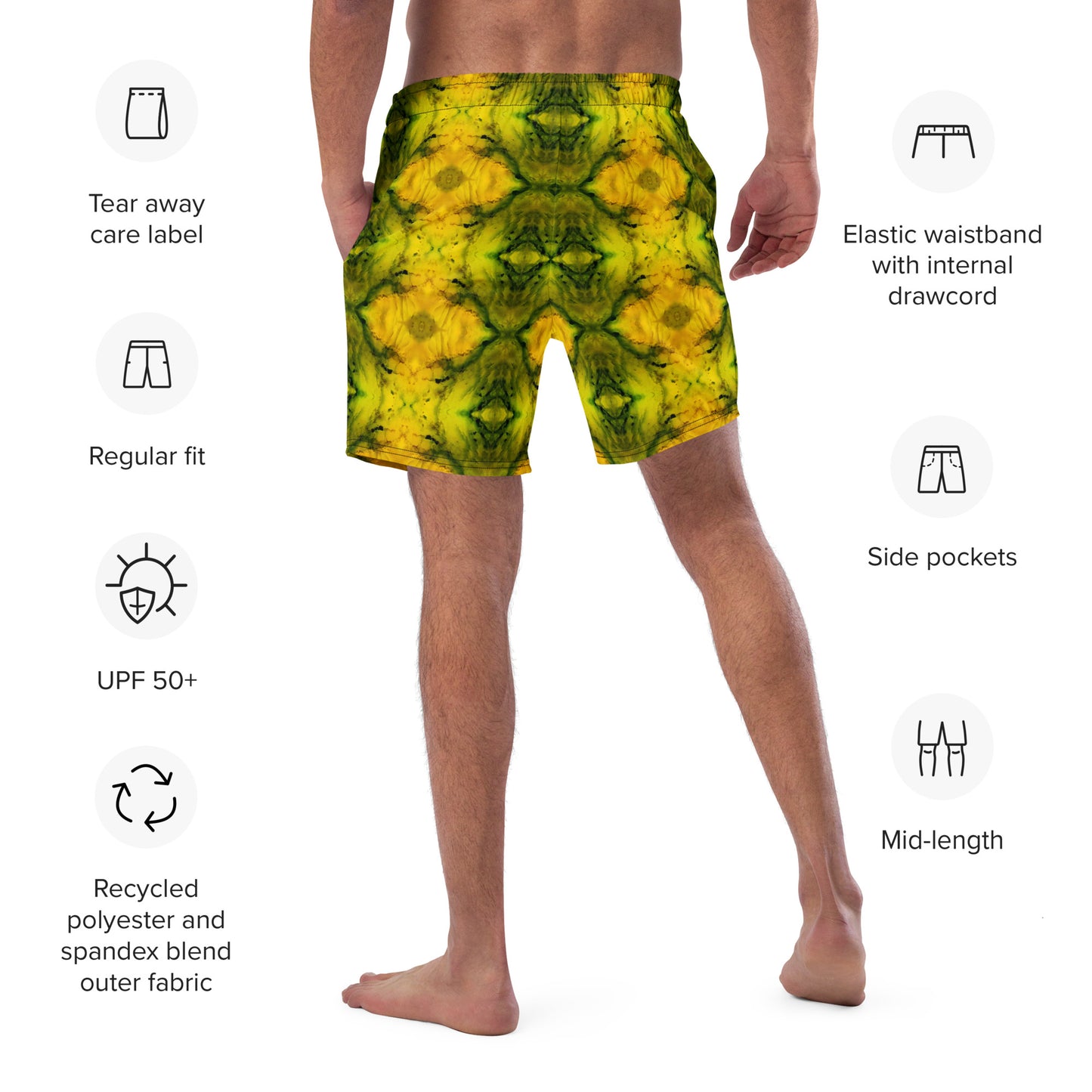 Swim Trunks (Virilis)(Purely Jade Light) RJSTHS2023 RJS