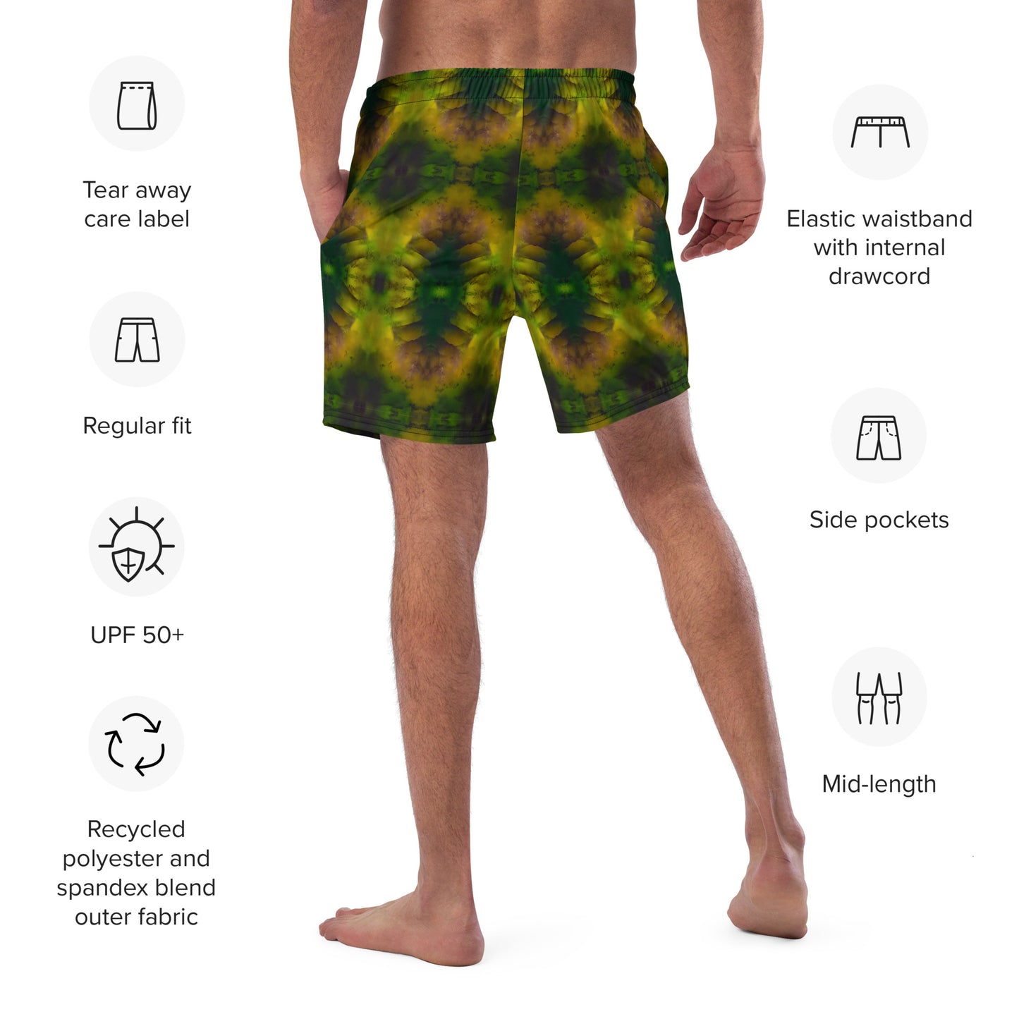 Swim Trunks (Virilis)(Purely Jade Light) RJSTHS2023 RJS