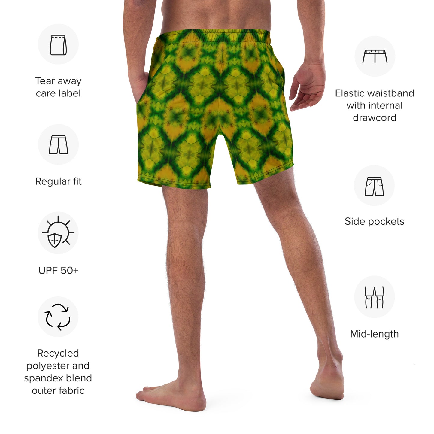 Swim Trunks (Virilis)(Purely Jade Light) RJSTHS2023 RJS