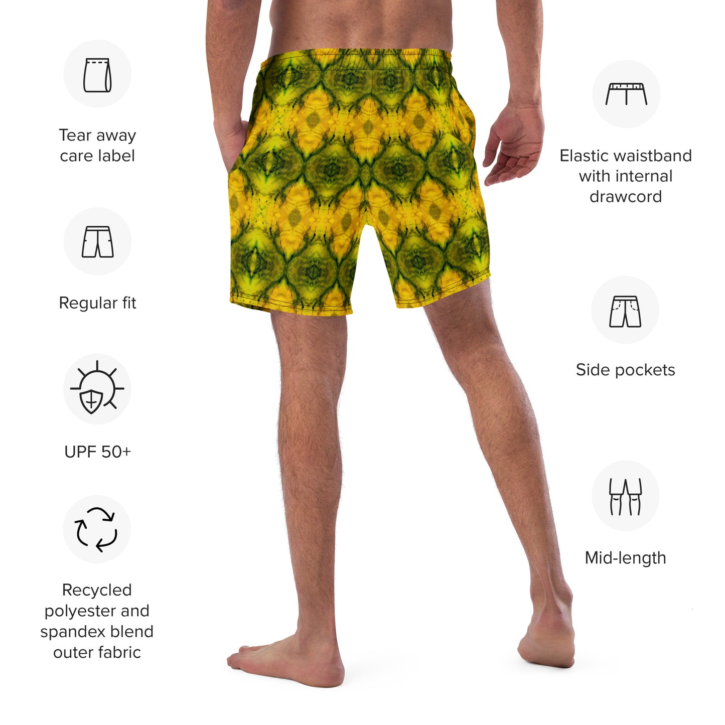 Swim Trunks (Virilis)(Purely Jade Light) RJSTHS2023 RJS