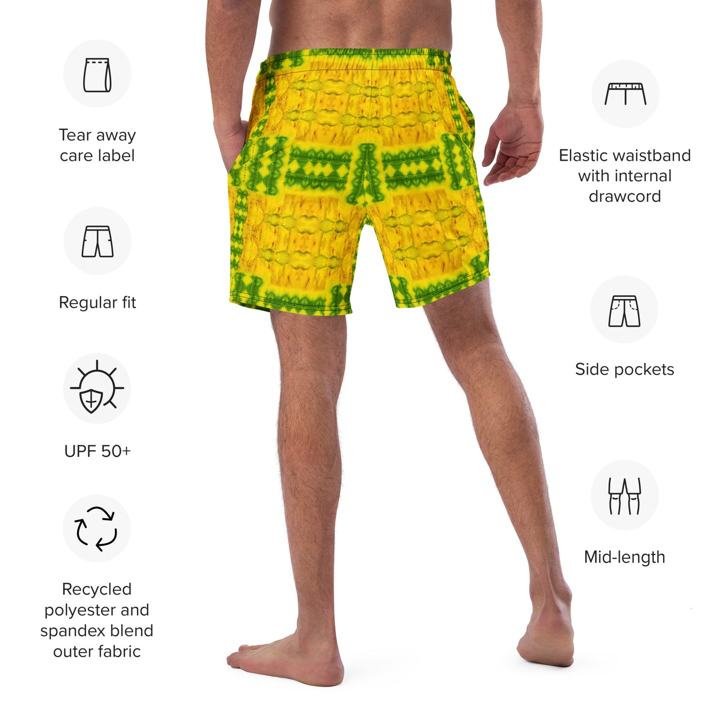 Swim Trunks (Virilis)(Purely Jade Light) RJSTHS2023 RJS