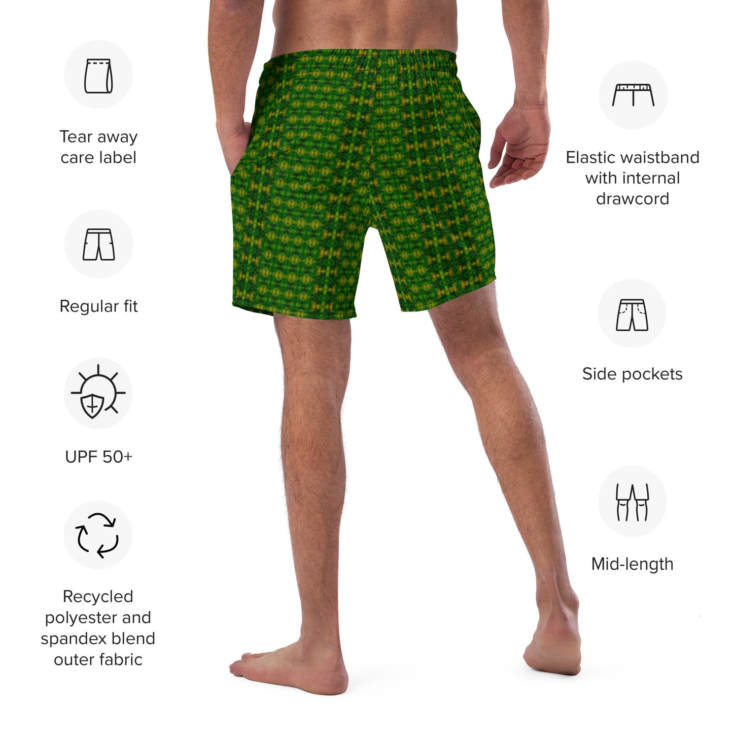 Swim Trunks (Virilis)(Purely Jade Light) RJSTHS2023 RJS