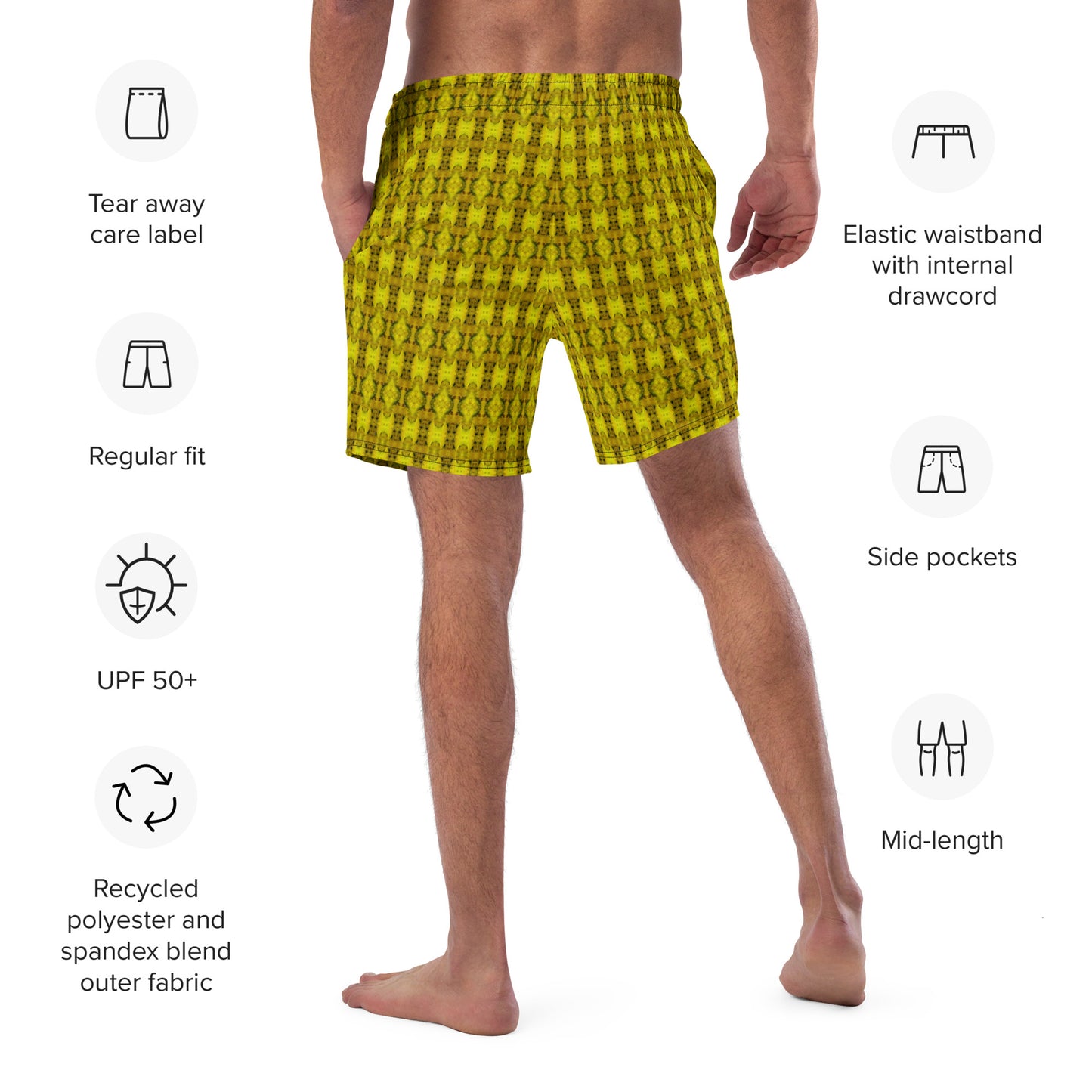 Swim Trunks (Virilis)(Purely Jade Light) RJSTHS2023 RJS