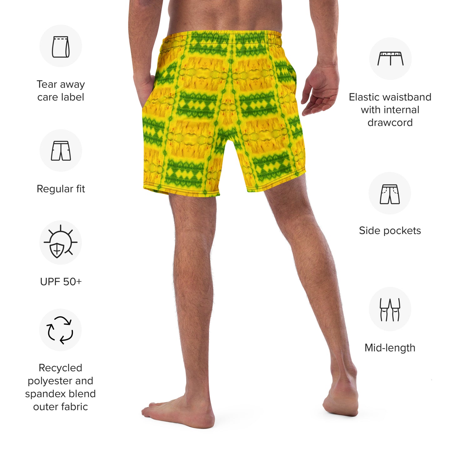 Swim Trunks (Virilis)(Purely Jade Light) RJSTHS2023 RJS