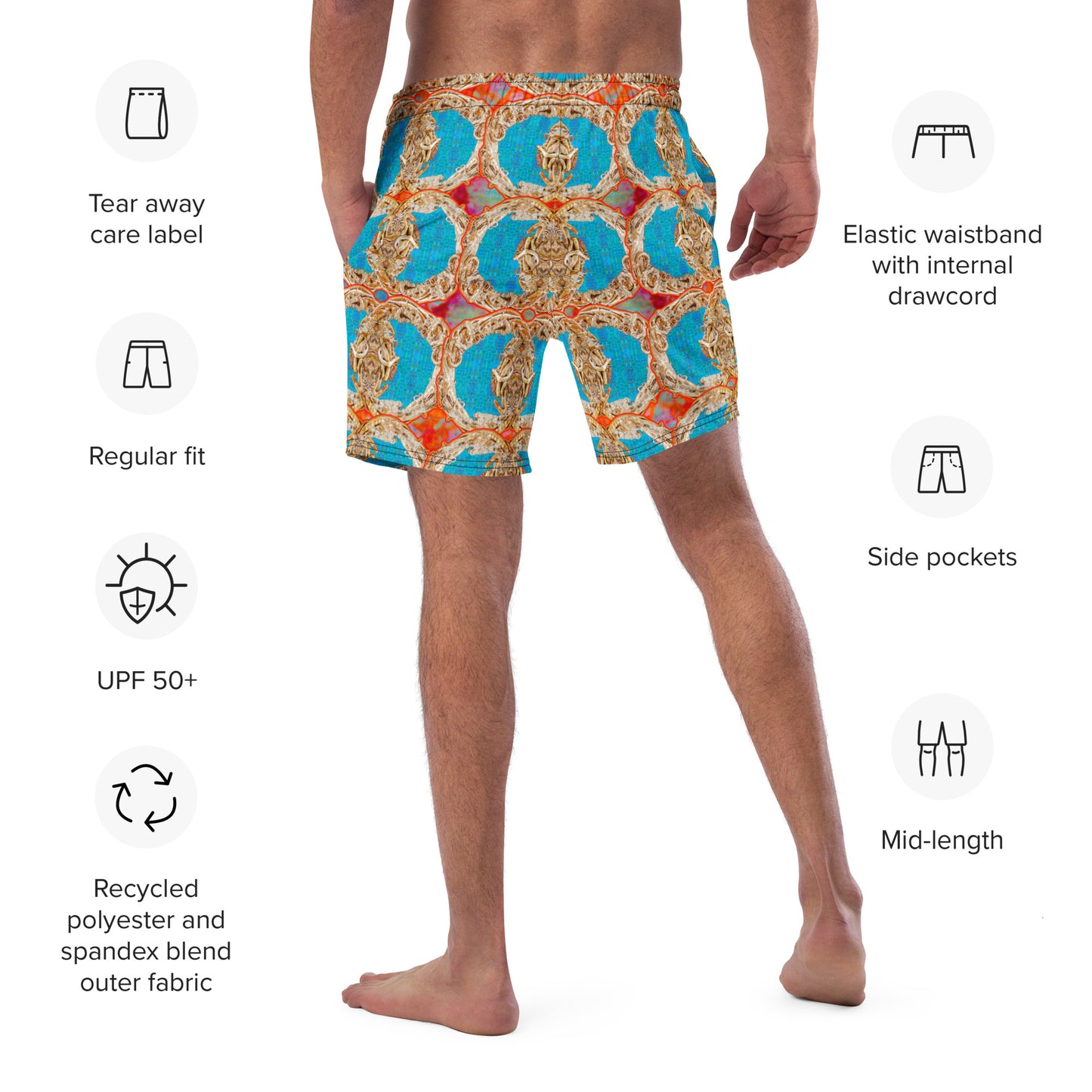 Swim Trunks (Virilis)(Ouroboros Smith Butterfly) RJSTH@Fabric#12 RJSTHS2023 RJS