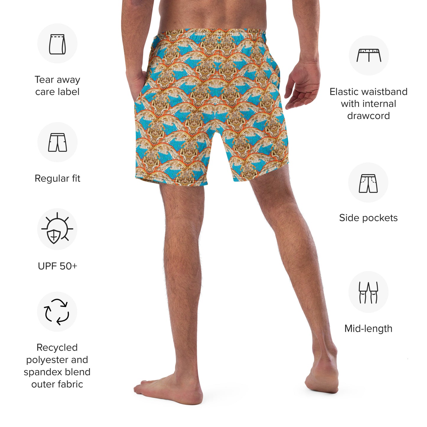 Swim Trunks (Virilis)(Ouroboros Smith Butterfly) RJSTH@Fabric#12 RJSTHS2023 RJS