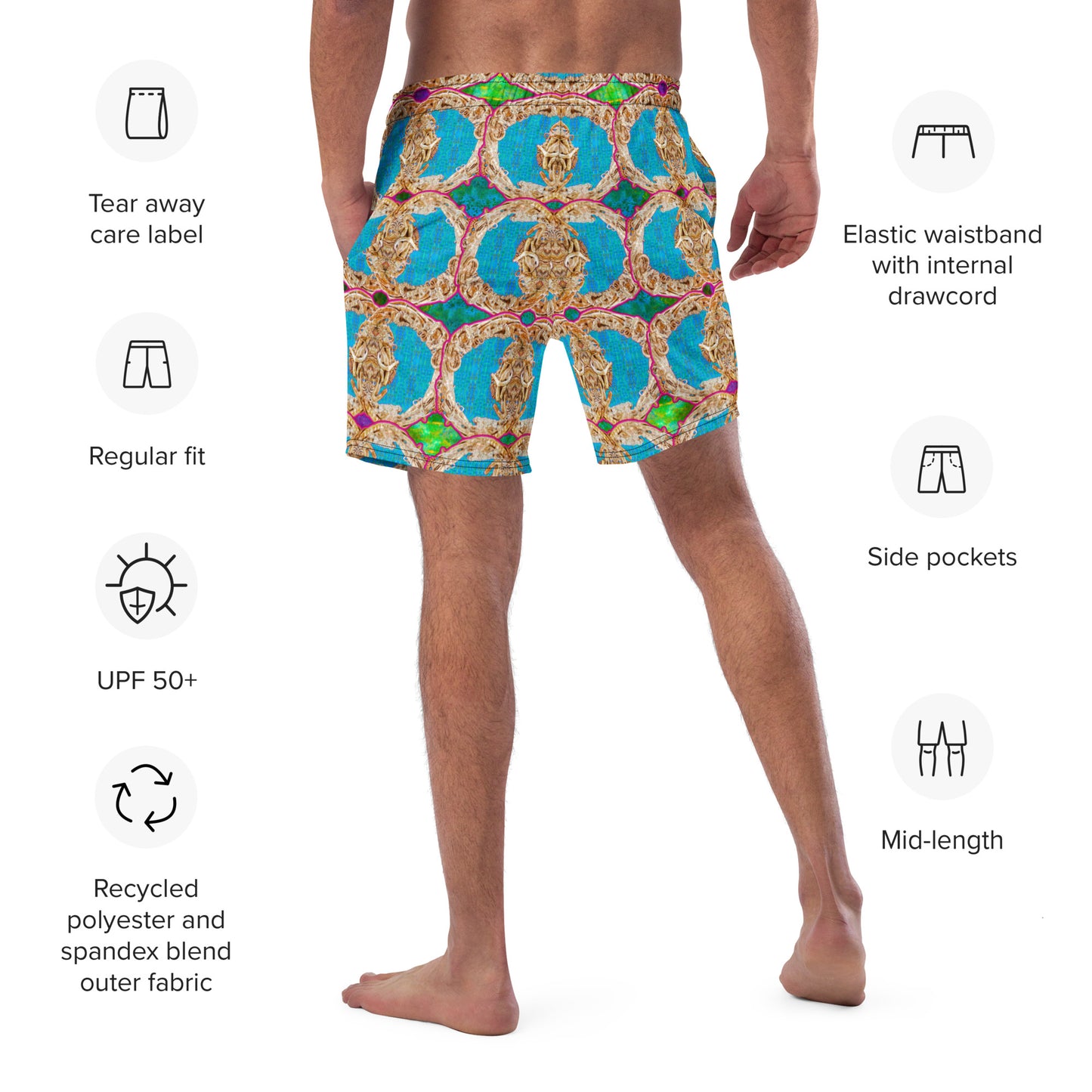 Swim Trunks (Virilis)(Ouroboros Smith Butterfly) RJSTH@Fabric#11 RJSTHS2023 RJS