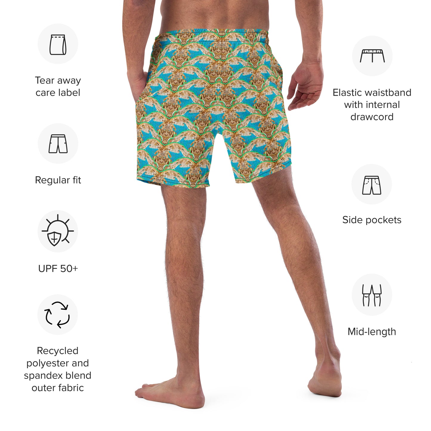 Swim Trunks (Virilis)(Ouroboros Smith Butterfly) RJSTH@Fabric#10 RJSTHS2023 RJS