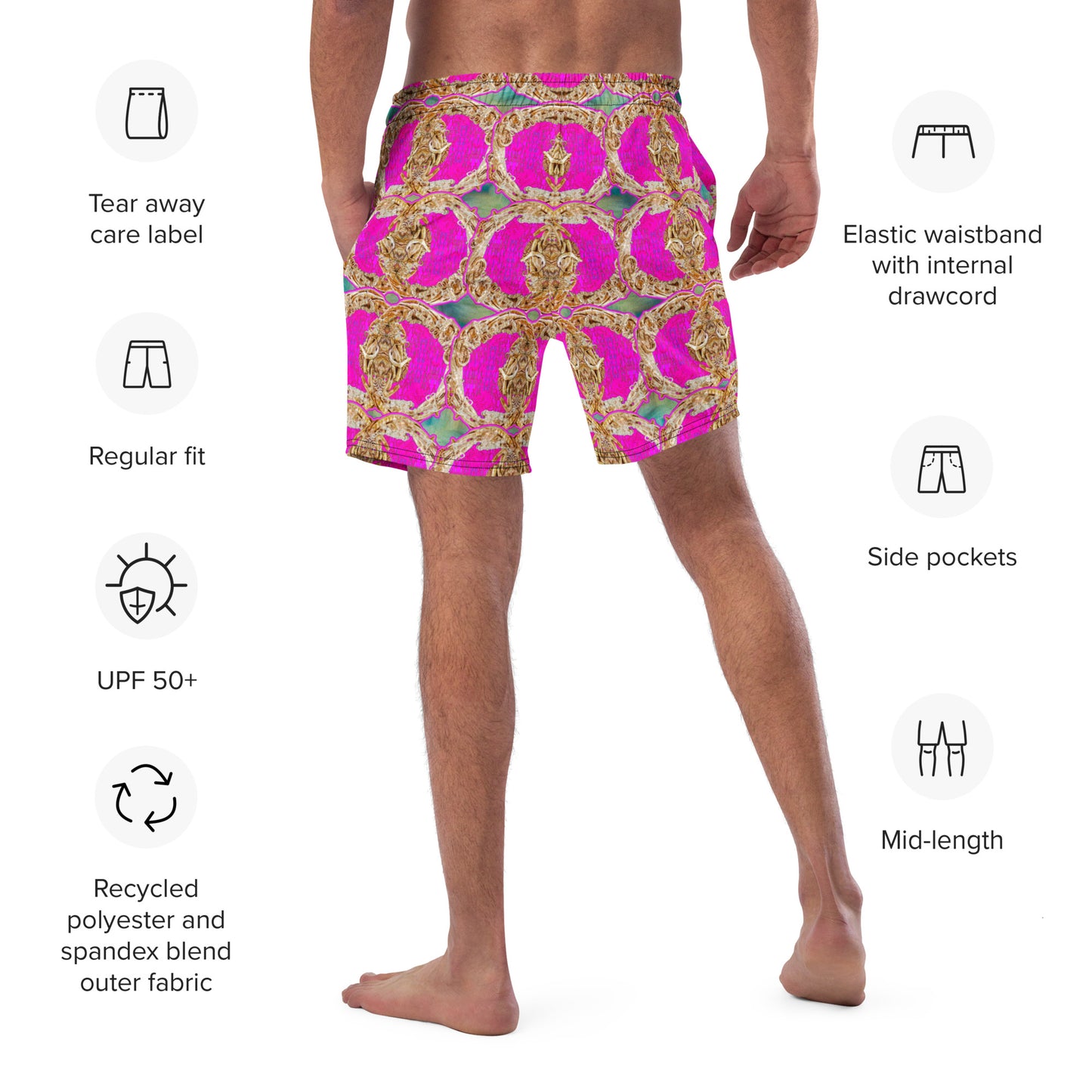 Swim Trunks (Virilis)(Ouroboros Smith Butterfly) RJSTH@Fabric#9 RJSTHS2023 RJS