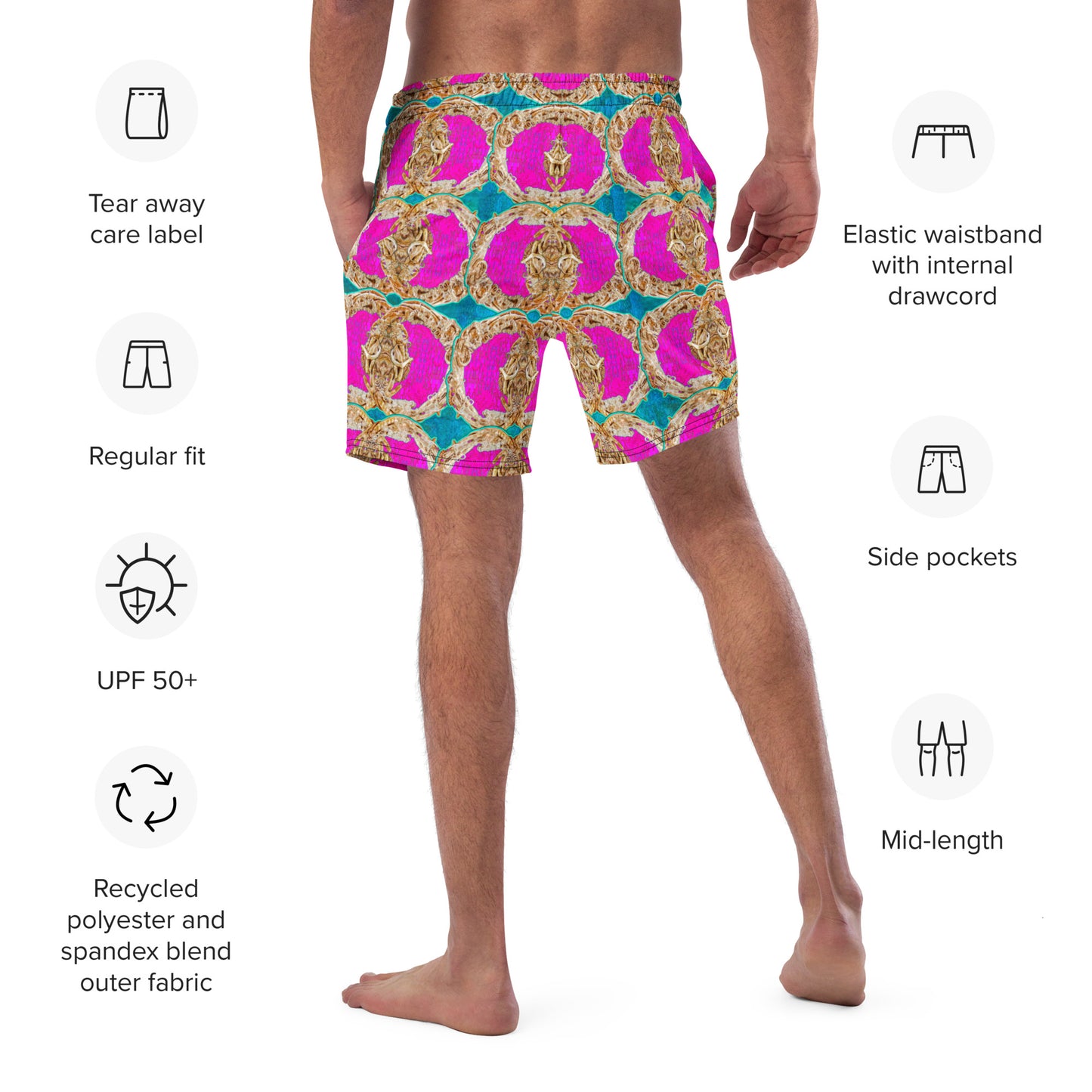 Swim Trunks (Virilis)(Ouroboros Smith Butterfly) RJSTH@Fabric#8 RJSTHS2023 RJS