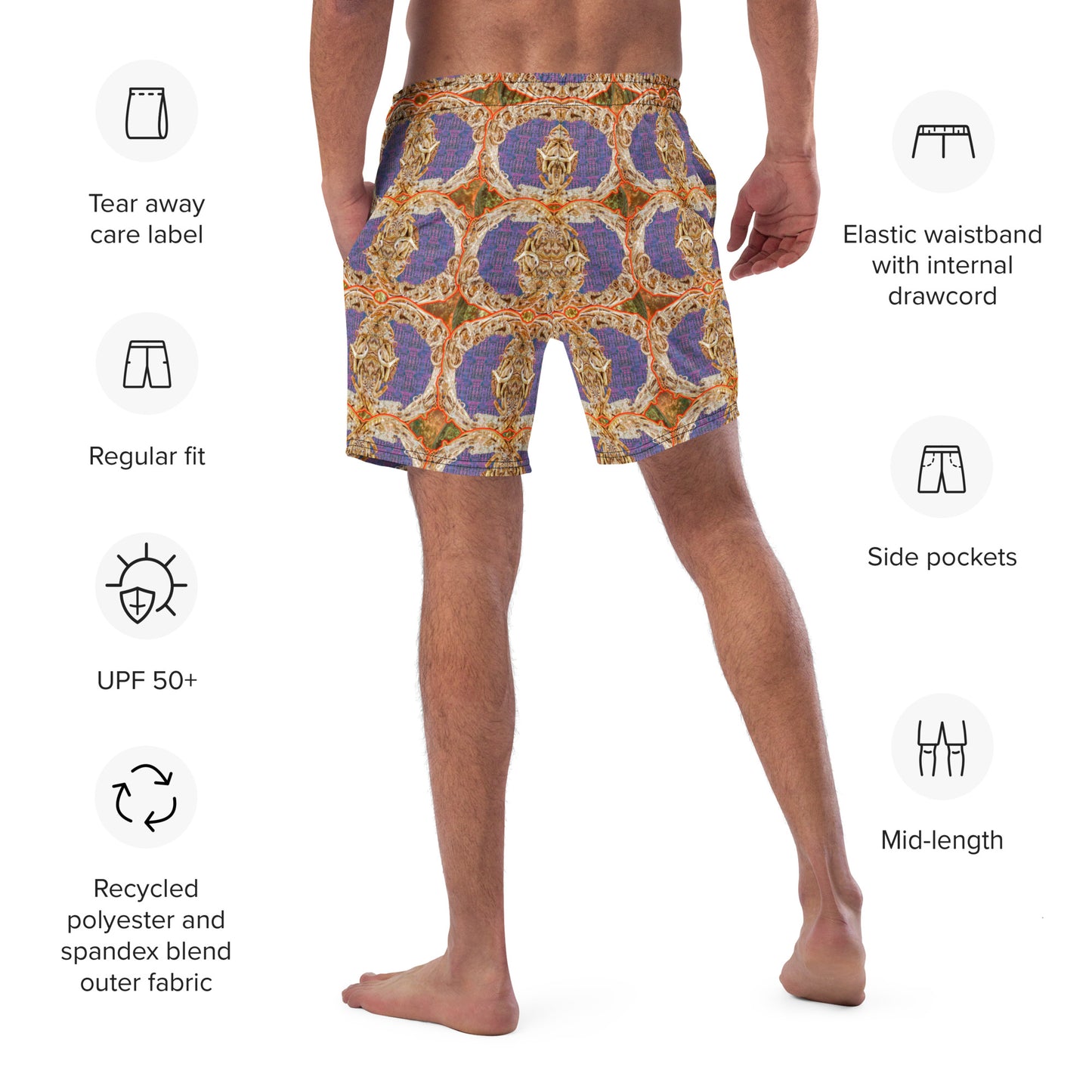 Swim Trunks (Virilis)(Ouroboros Smith Butterfly) RJSTH@Fabric#6 RJSTHS2023 RJS