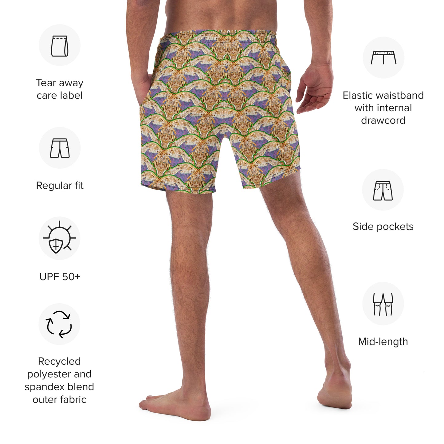 Swim Trunks (Virilis)(Ouroboros Smith Butterfly) RJSTH@Fabric#4 RJSTHS2023 RJS