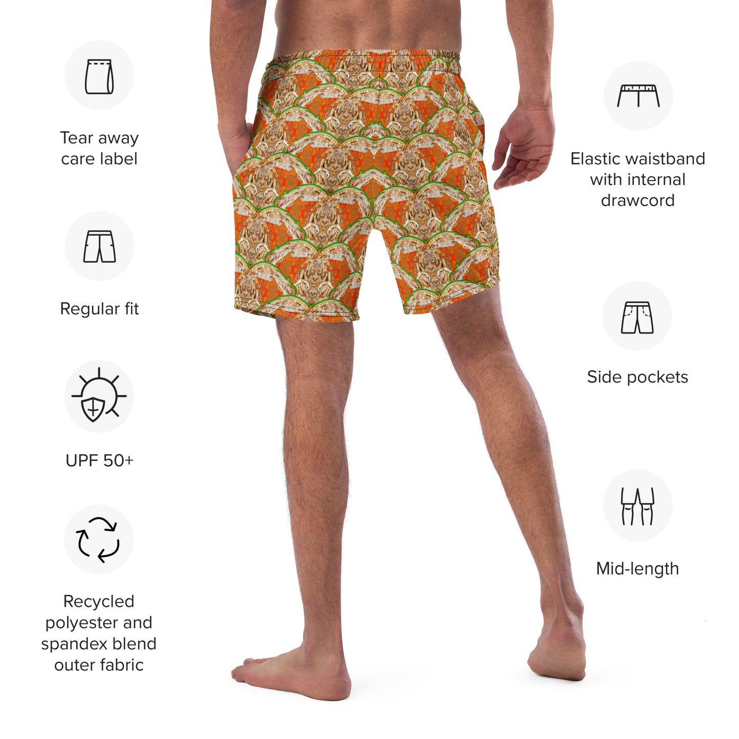 Swim Trunks (Virilis)(Ouroboros Smith Butterfly) RJSTH@Fabric#3 RJSTHS2023 RJS