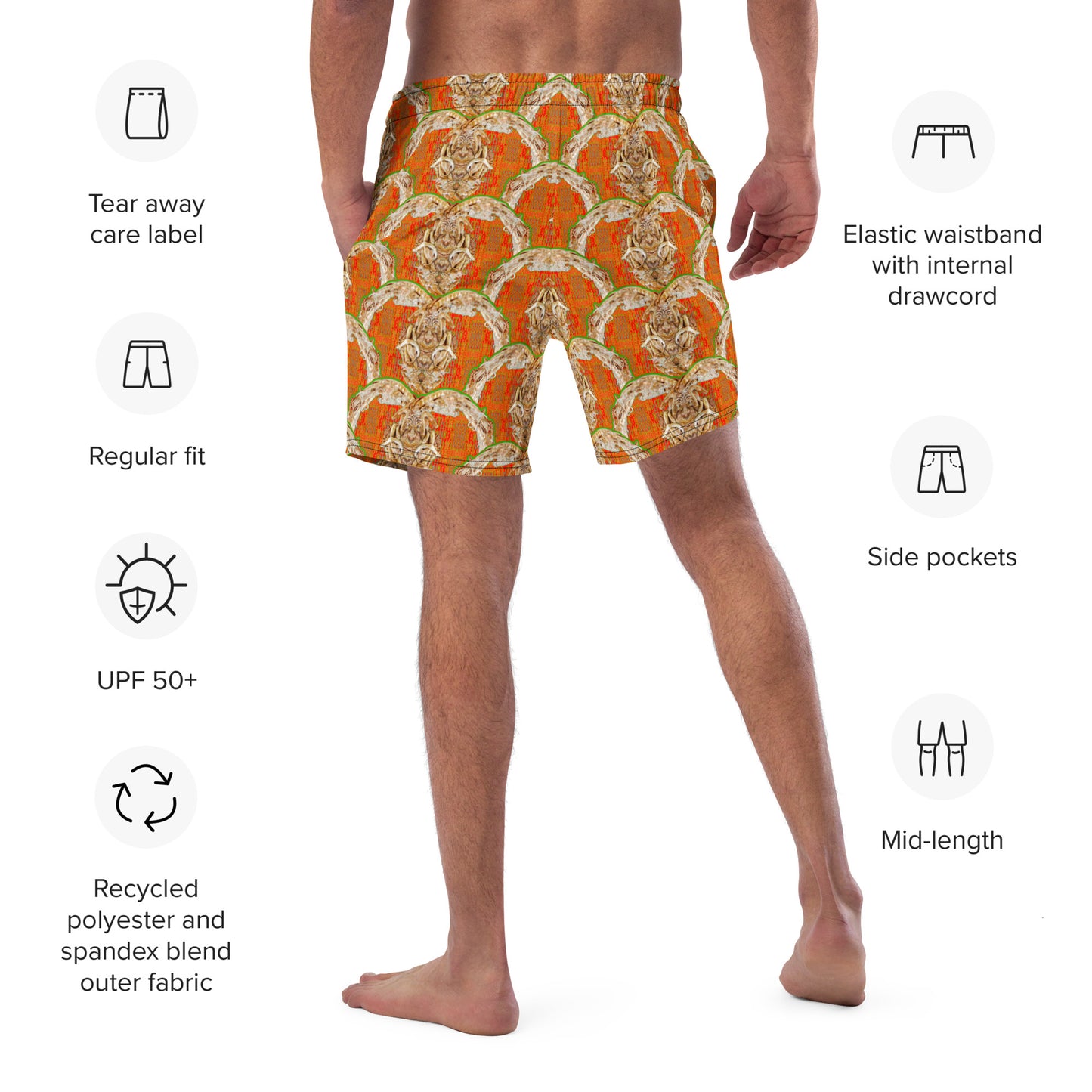 Swim Trunks (Virilis)(Ouroboros Smith Butterfly) RJSTH@Fabric#1 RJSTHS2023 RJS