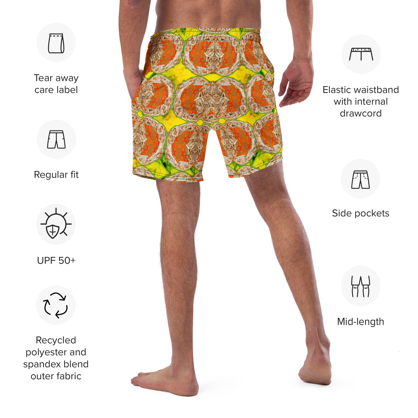 Swim Trunks (Virilis)(Ouroboros Smith Butterfly) RJSTH@Fabric#1 RJSTHS2023 RJS