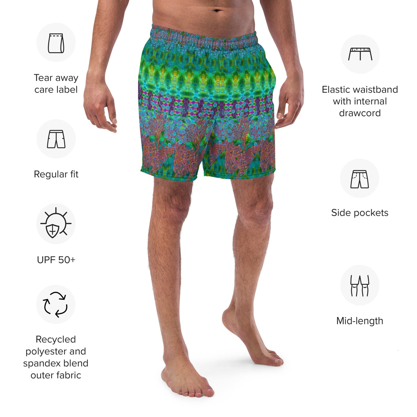 Swim Trunks (Virilis)(WindSong Flower) RJSTH@Fabric#11 RJSTHS2023 RJS